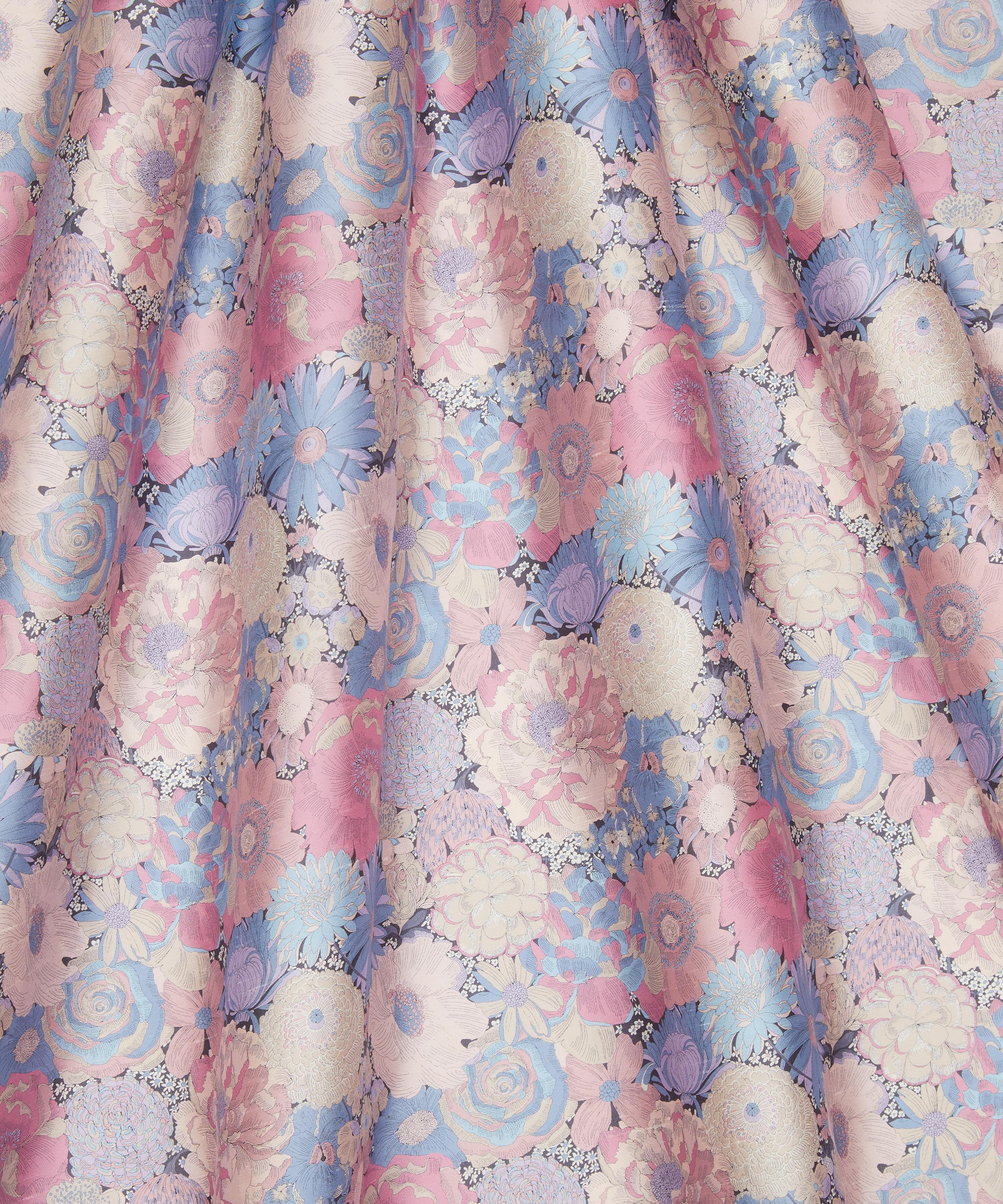 Liberty Fabrics - English Bouquet Shantung Silk image number 2