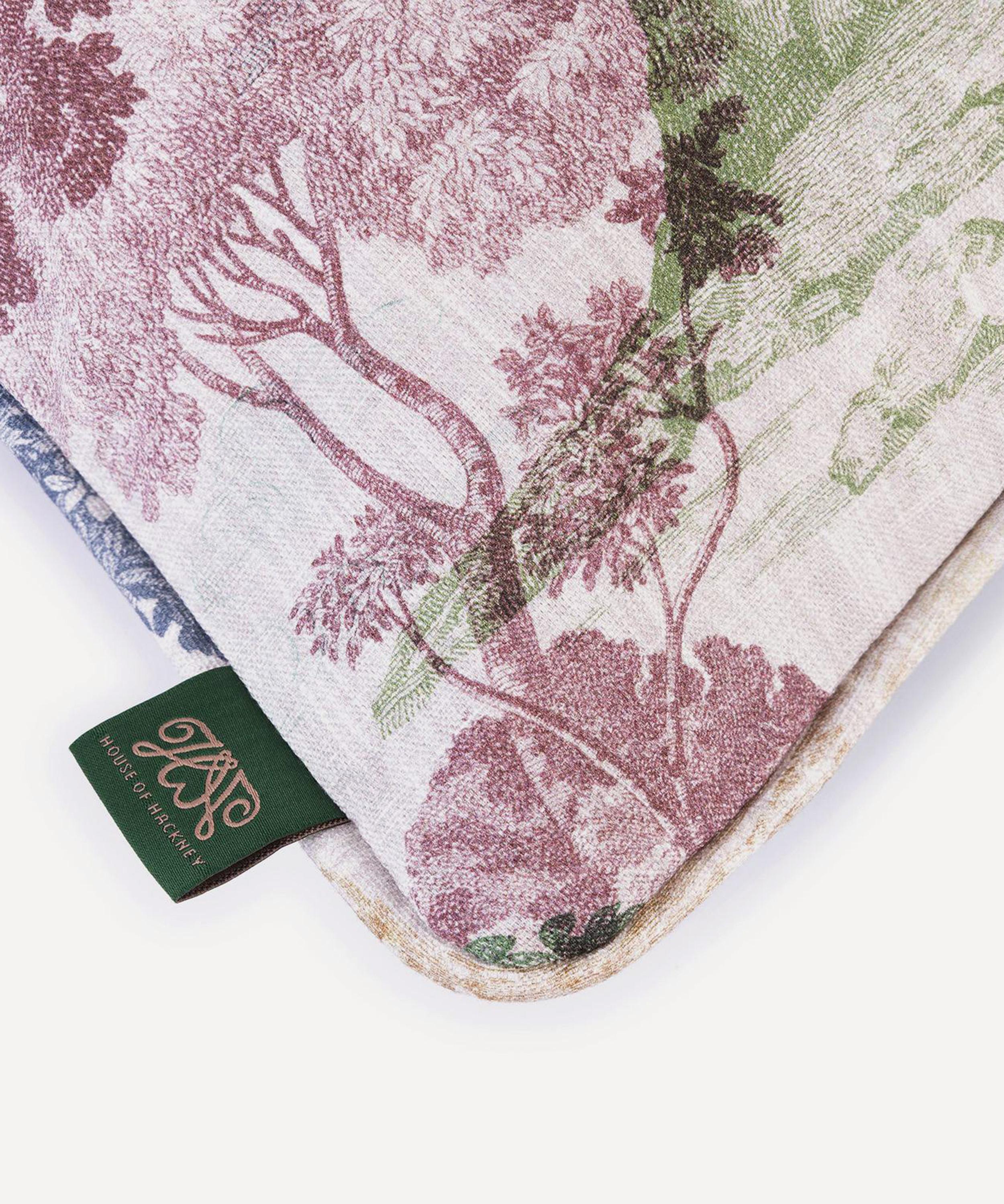 House of Hackney - Dendrophilia Medium Velvet Piped Cushion image number 1