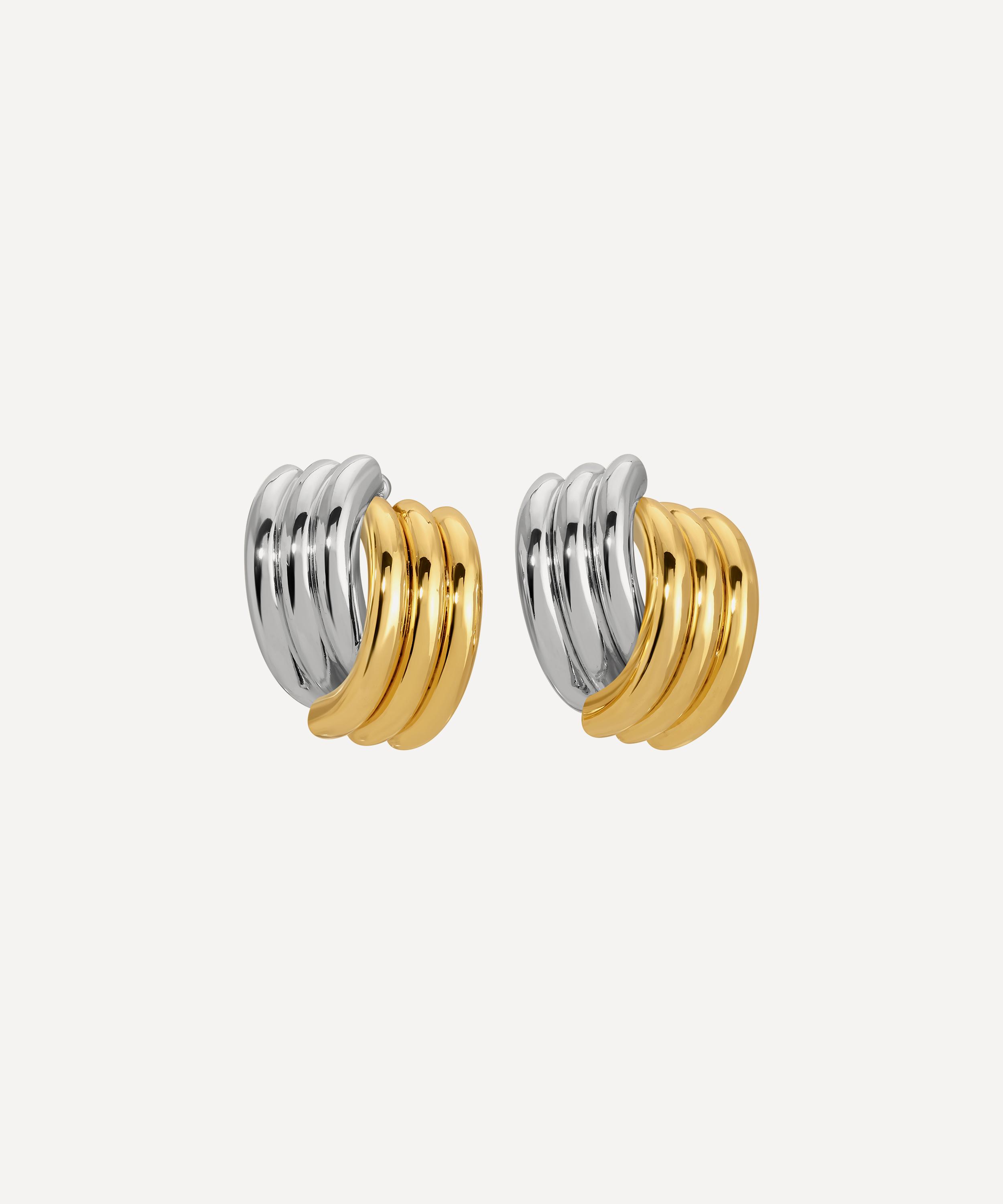 Heaven Mayhem - Mixed Metal Clove Stud Earrings