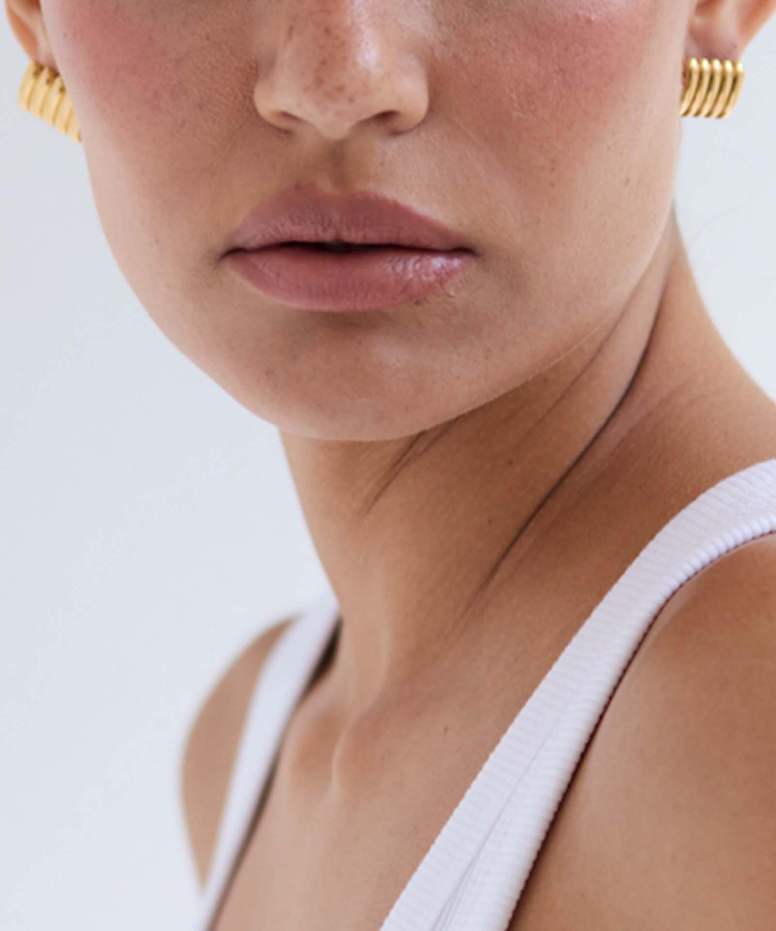 Heaven Mayhem - 18ct Gold-Plated Clemmie Stud Earrings image number 1