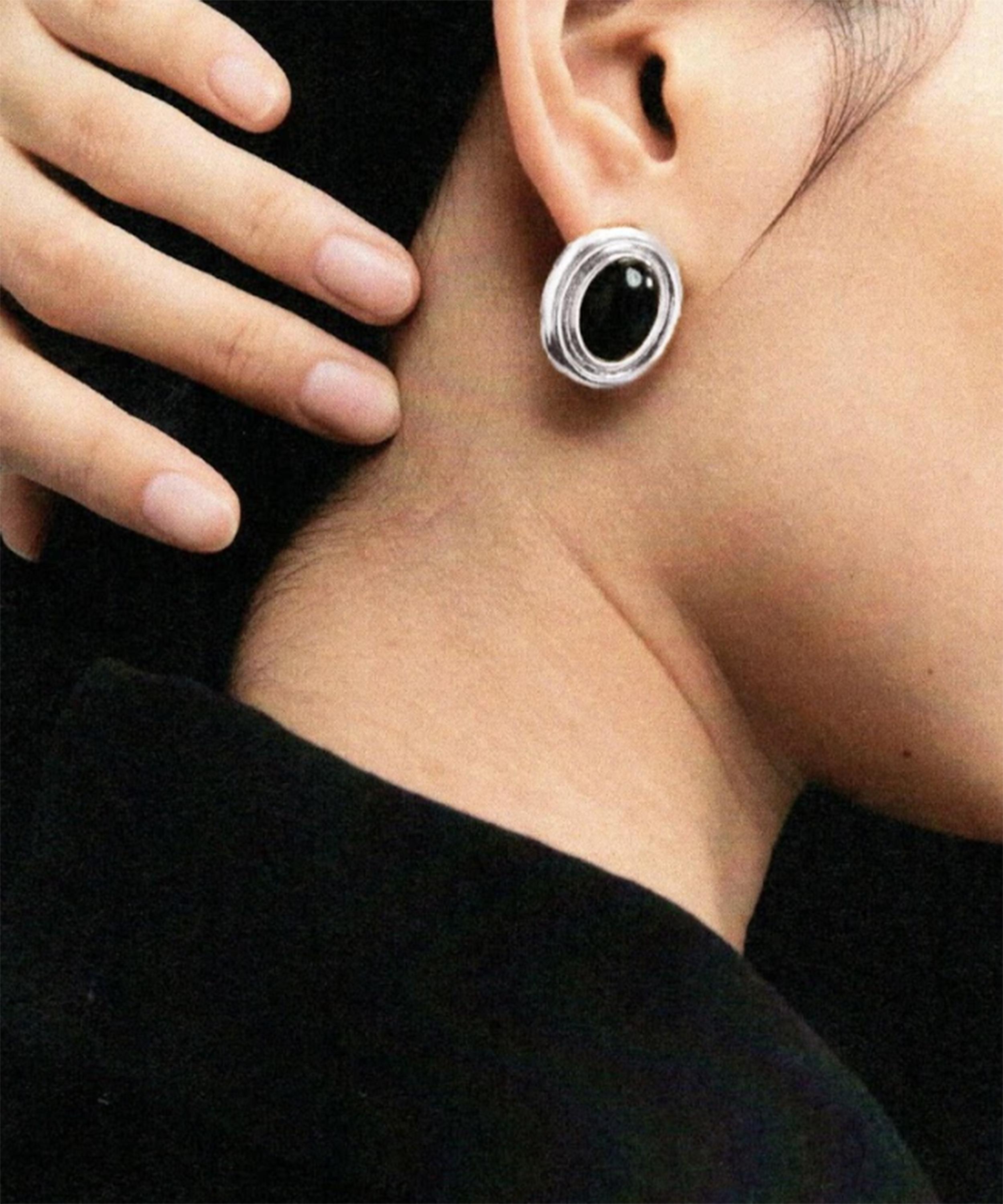 Heaven Mayhem - Silver-Plated Prize Stud Earrings image number 1