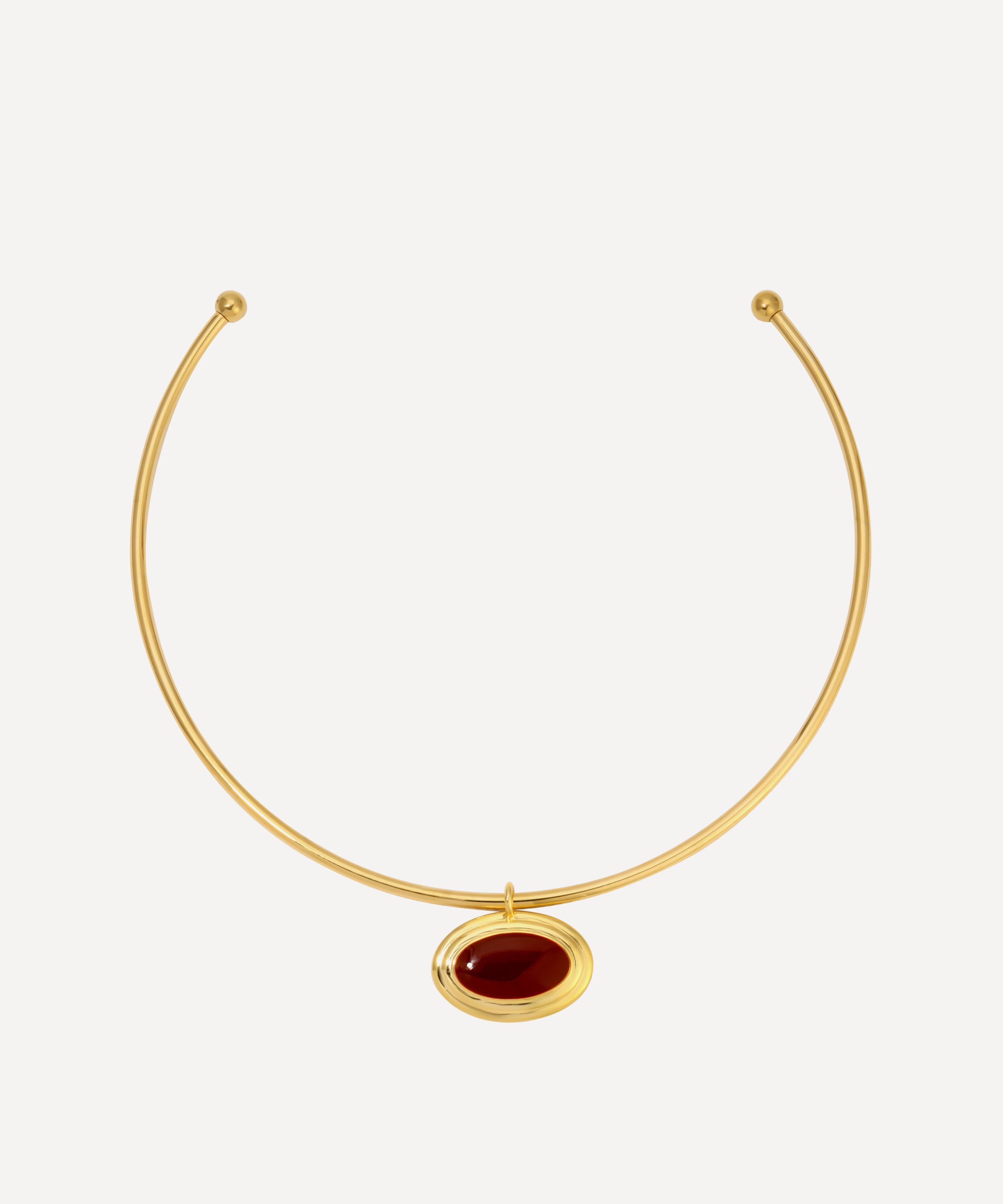 Heaven Mayhem - Gold-Plated Solene Choker Charm Bundle Necklace image number 3