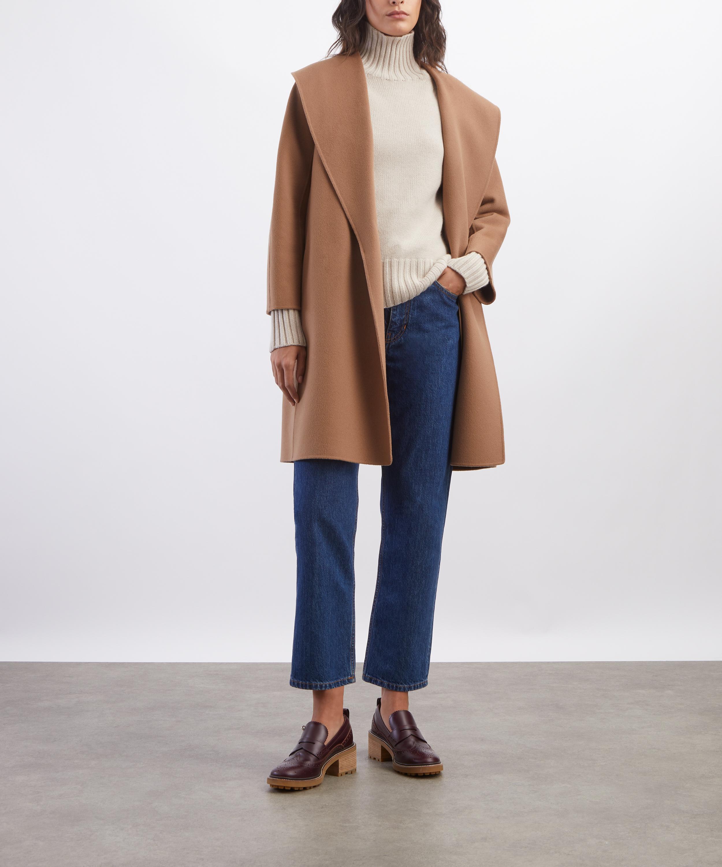 S Max Mara - Wool and Cashmere Blend Polo-Neck Jumper image number 1