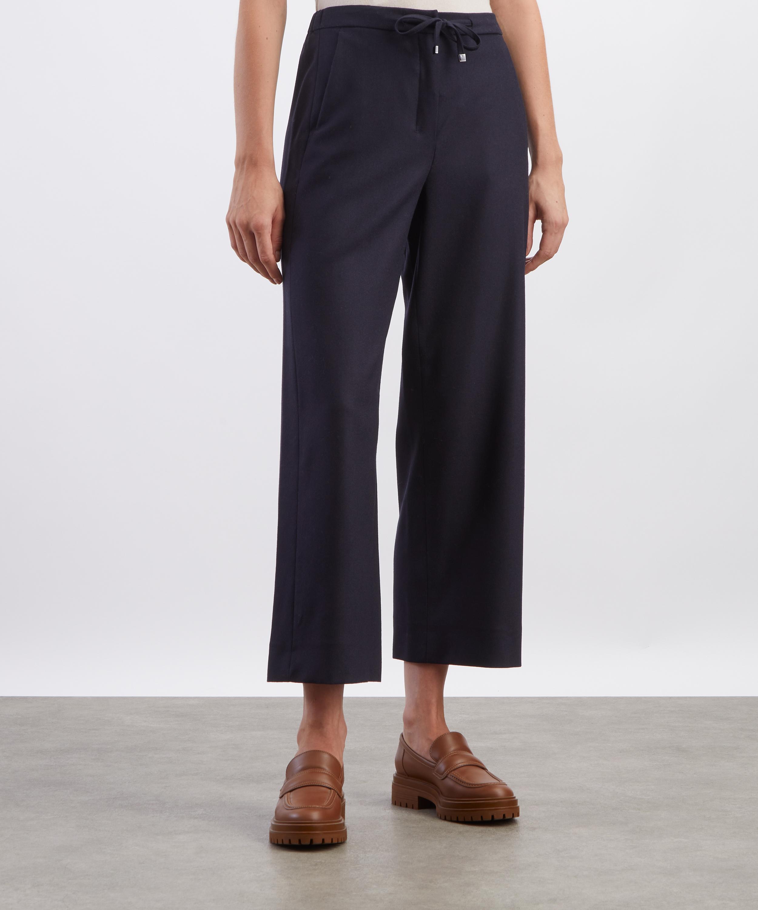 S Max Mara - Floria Drawstring Wide Leg Trousers image number 2