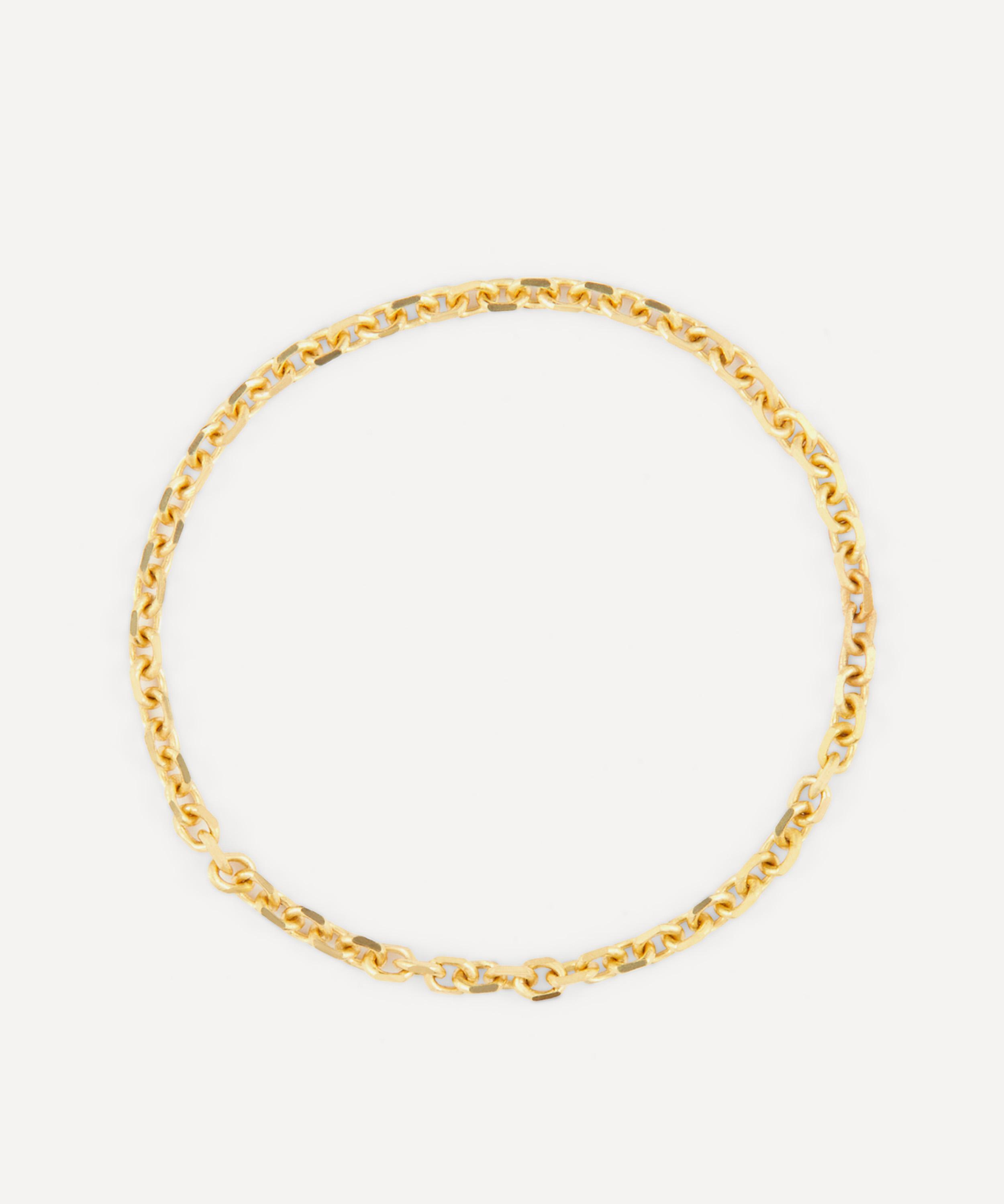 Satomi Kawakita - 18ct Gold Wound Chain Ring image number 1