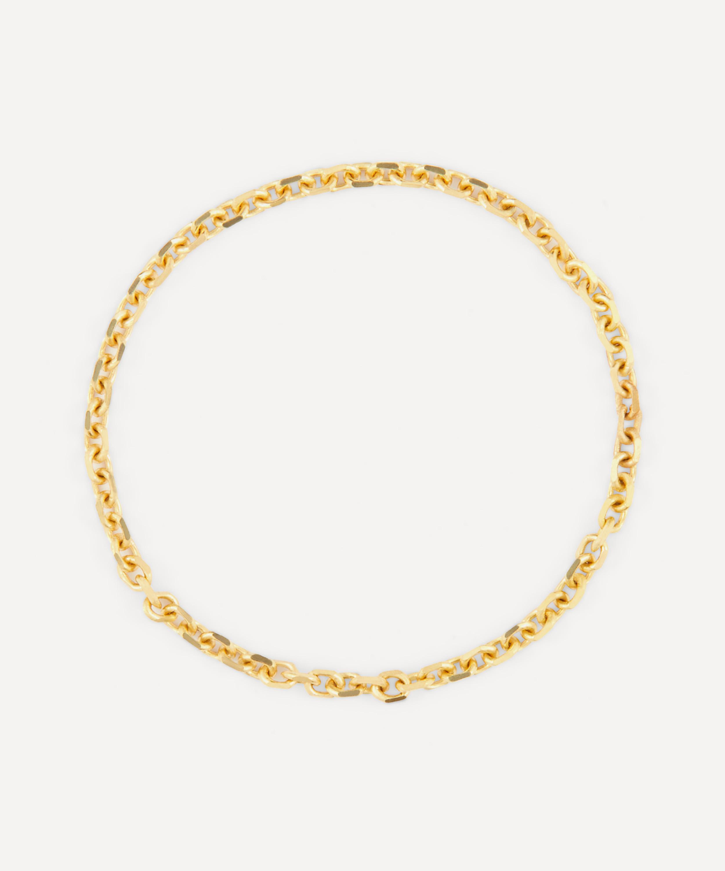 Satomi Kawakita - 18ct Gold Wound Chain Ring image number 2