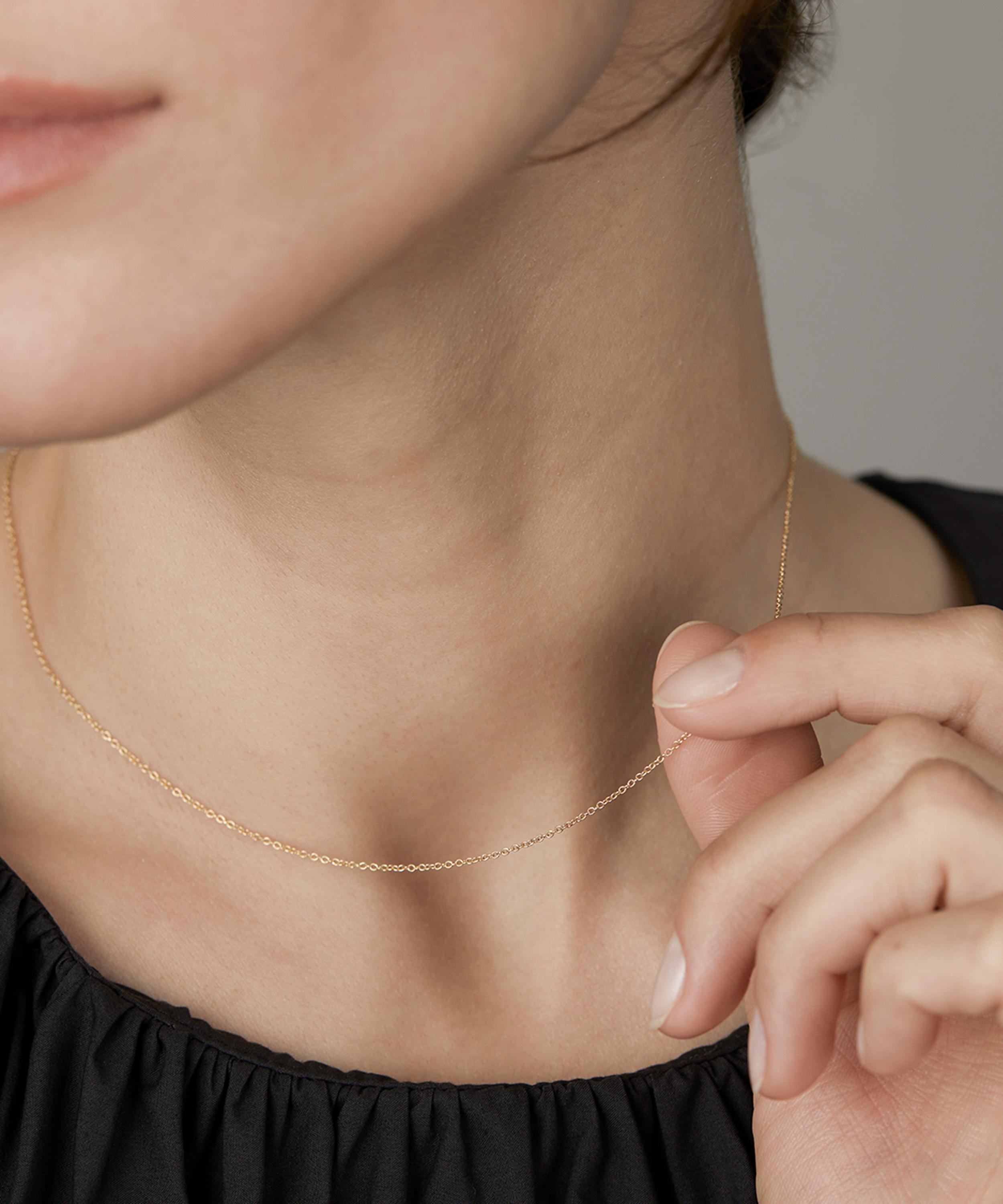 Satomi Kawakita - 18ct Gold Cable Chain Necklace image number 1