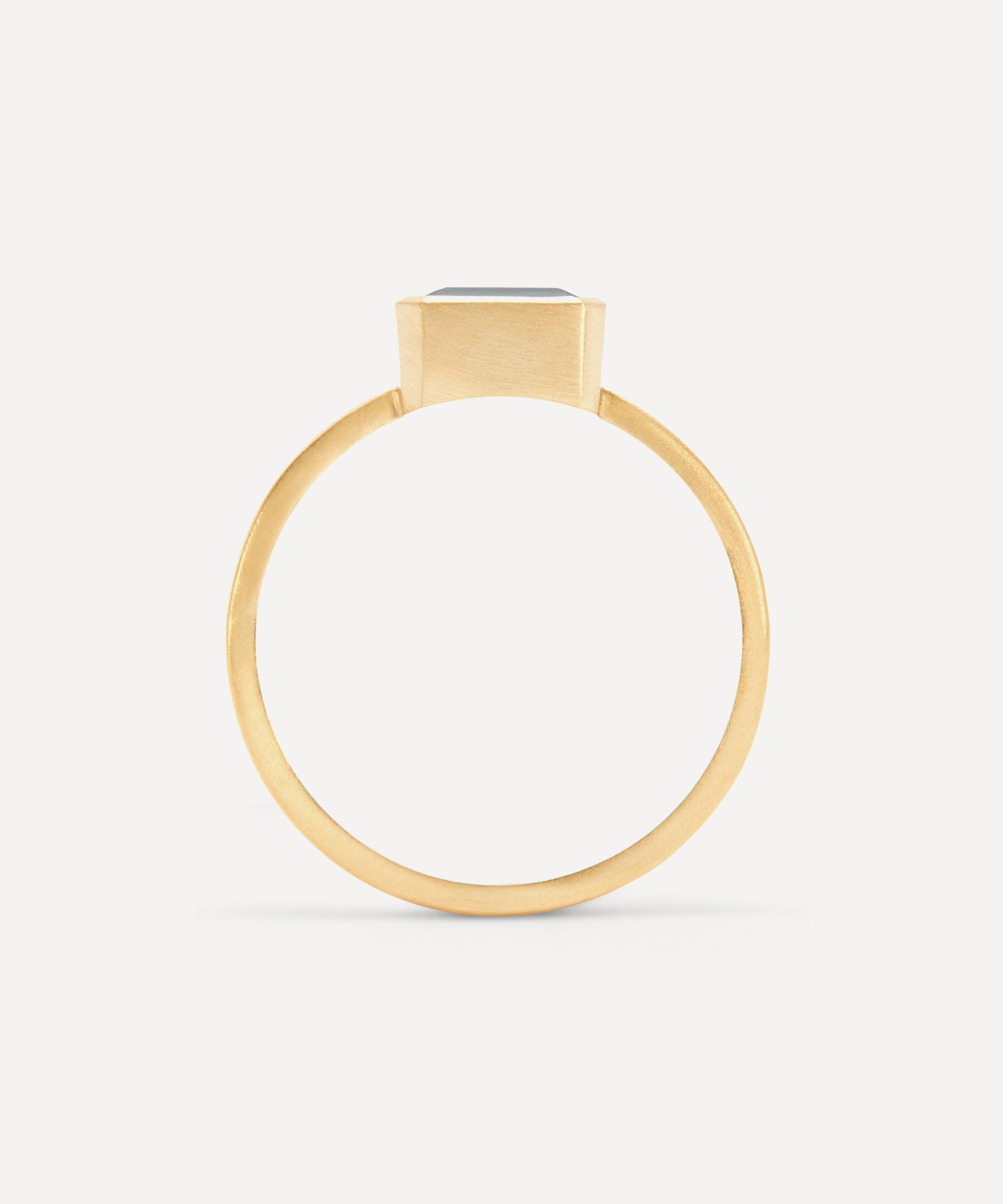 Satomi Kawakita - 18ct Gold Green Tourmaline Ring image number 2