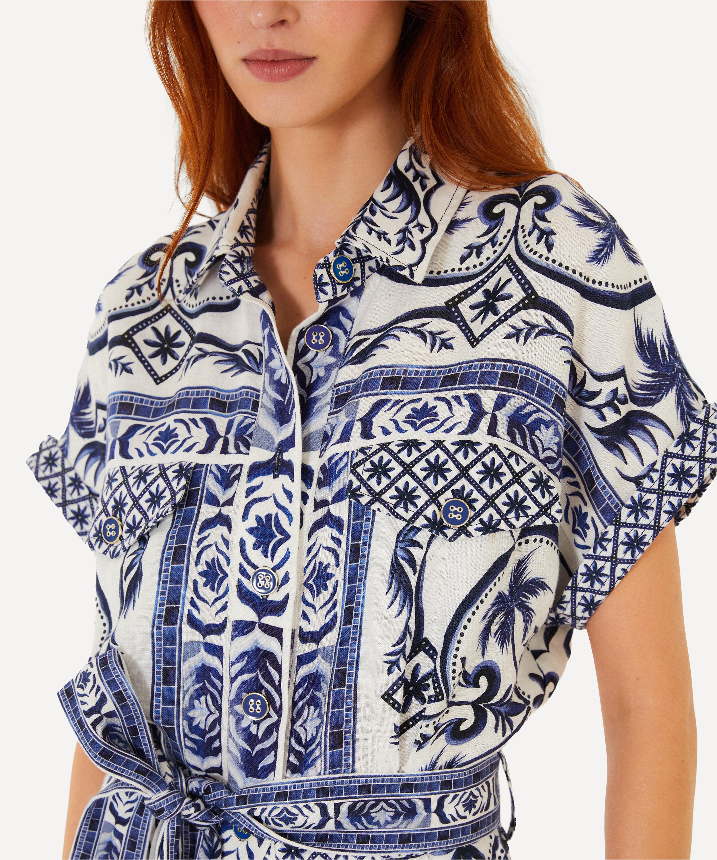 FARM Rio - Off-White Wonderful City Romper image number 1