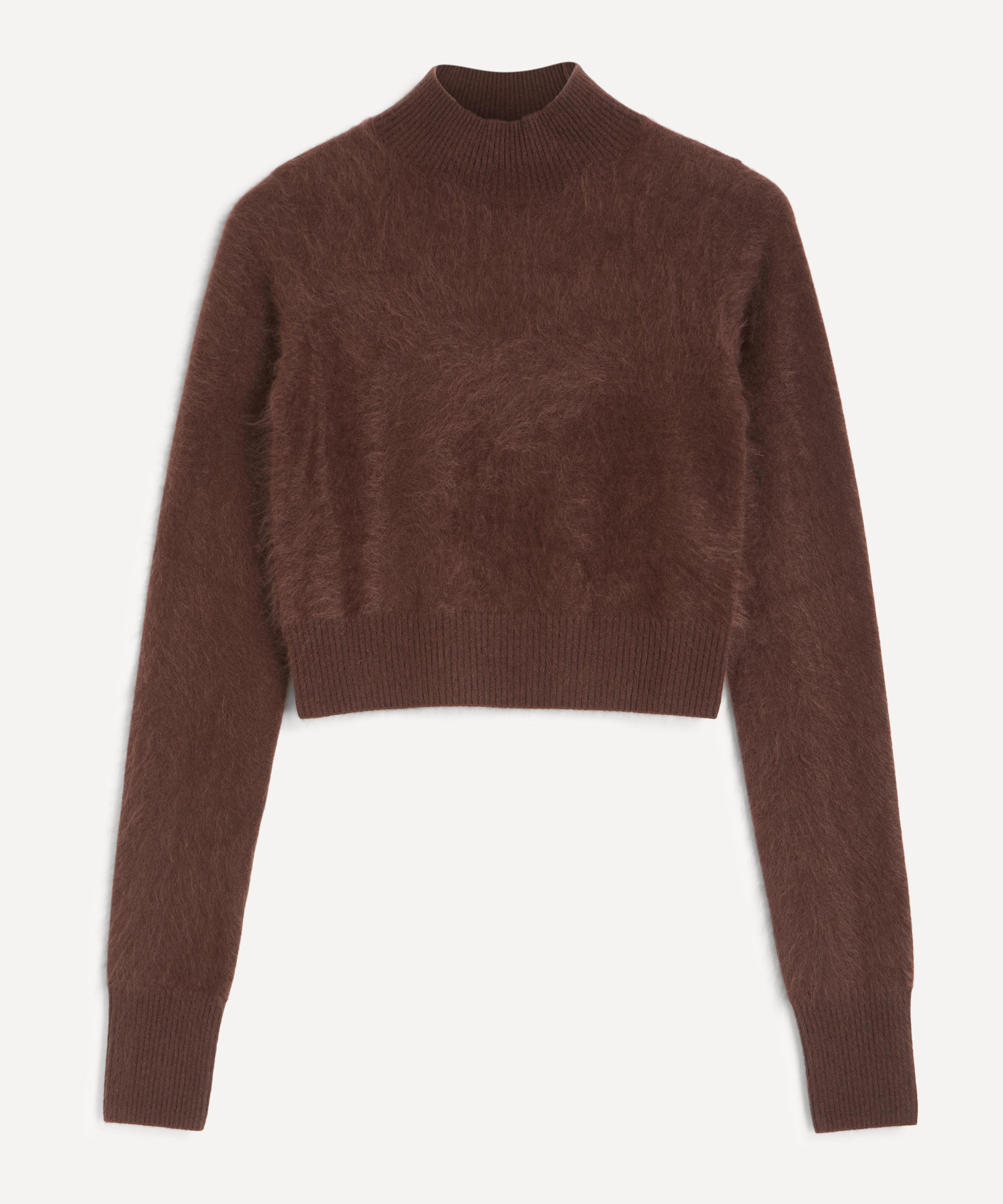 Sportmax - Agio Chocolate Cashmere Jumper image number 0