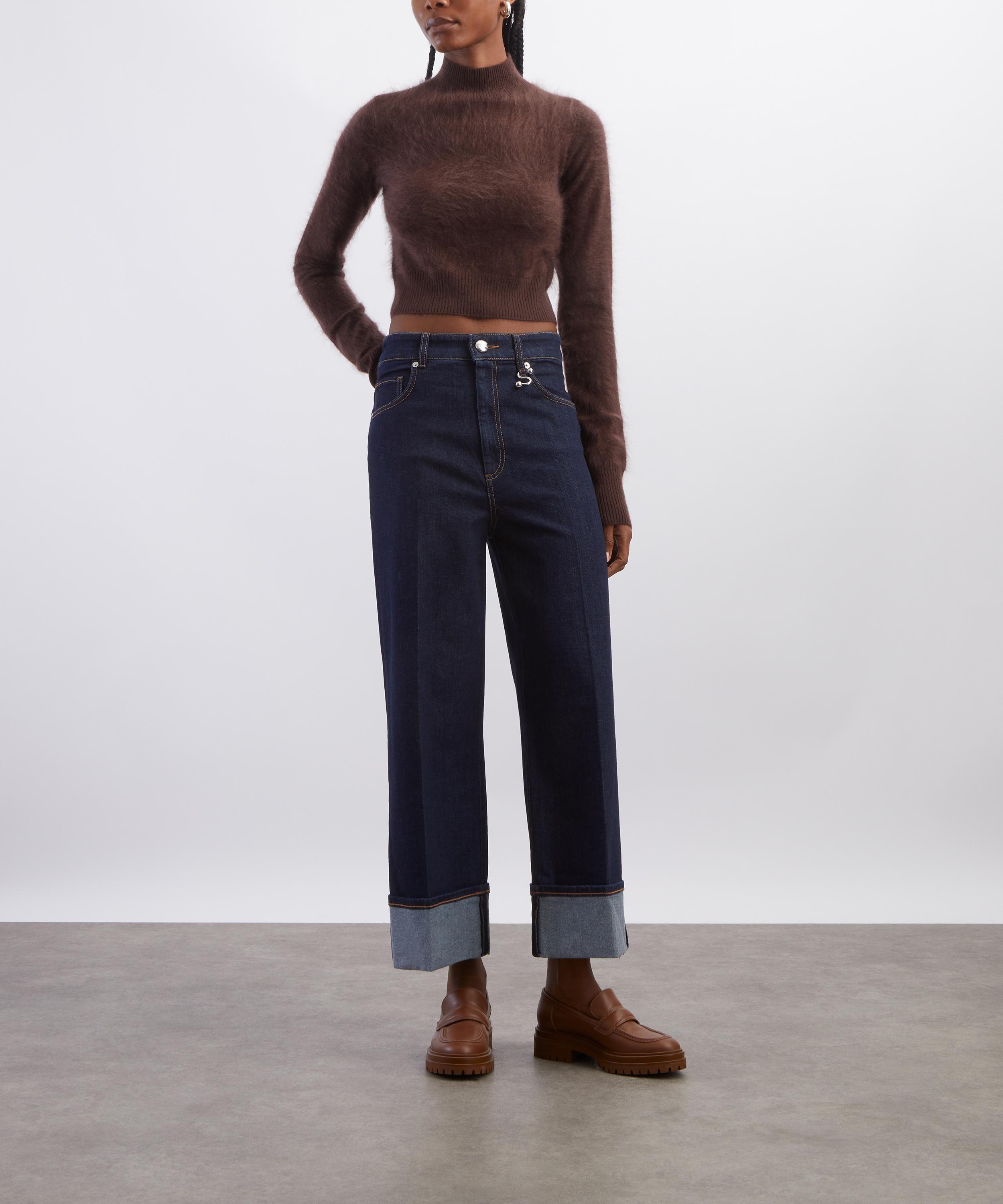 Sportmax - Agio Chocolate Cashmere Jumper image number 1