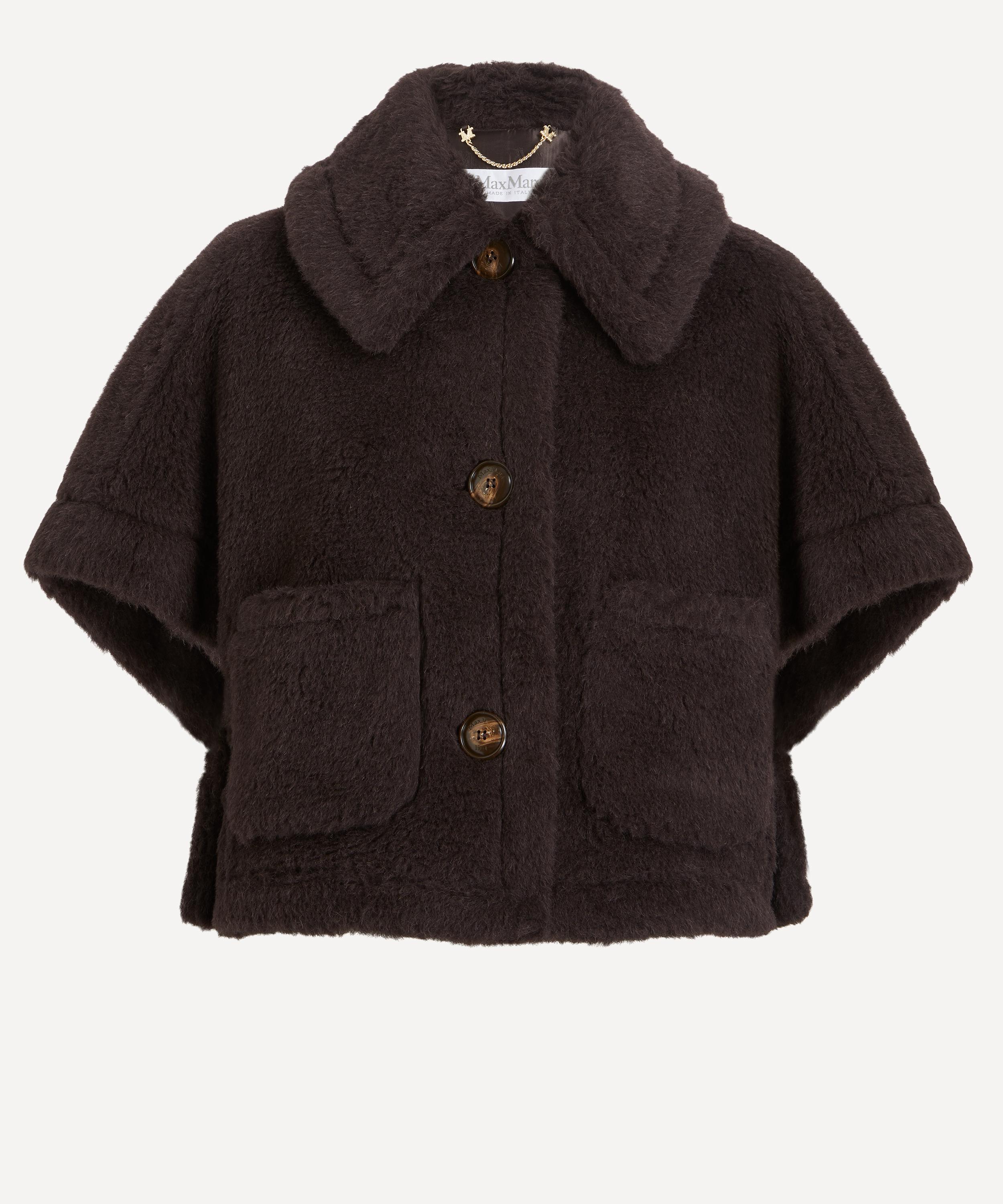 Max Mara - Wool and Silk Brown Teddy Jacket