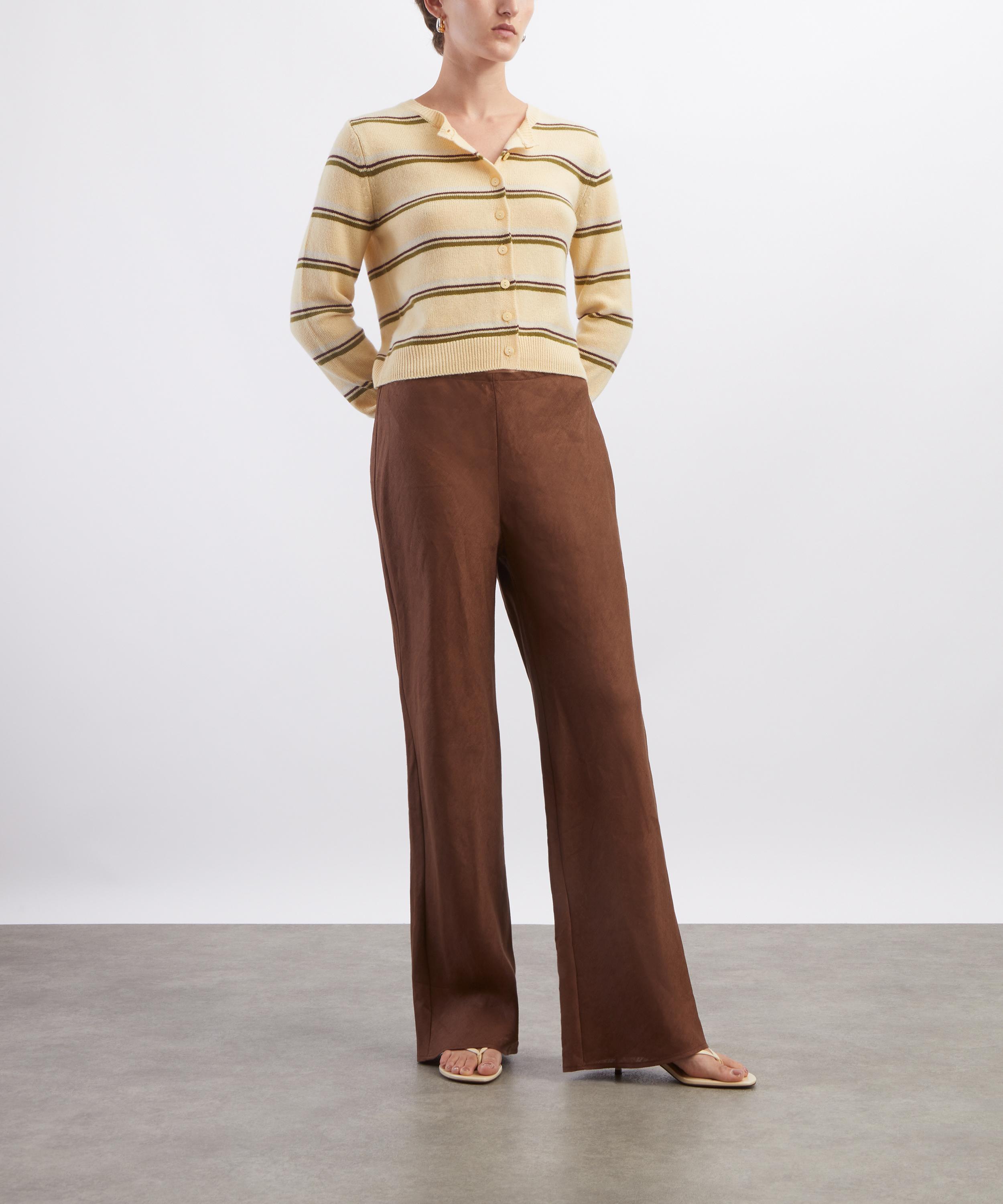 Reformation - Clara Cashmere Crew Cardigan image number 1