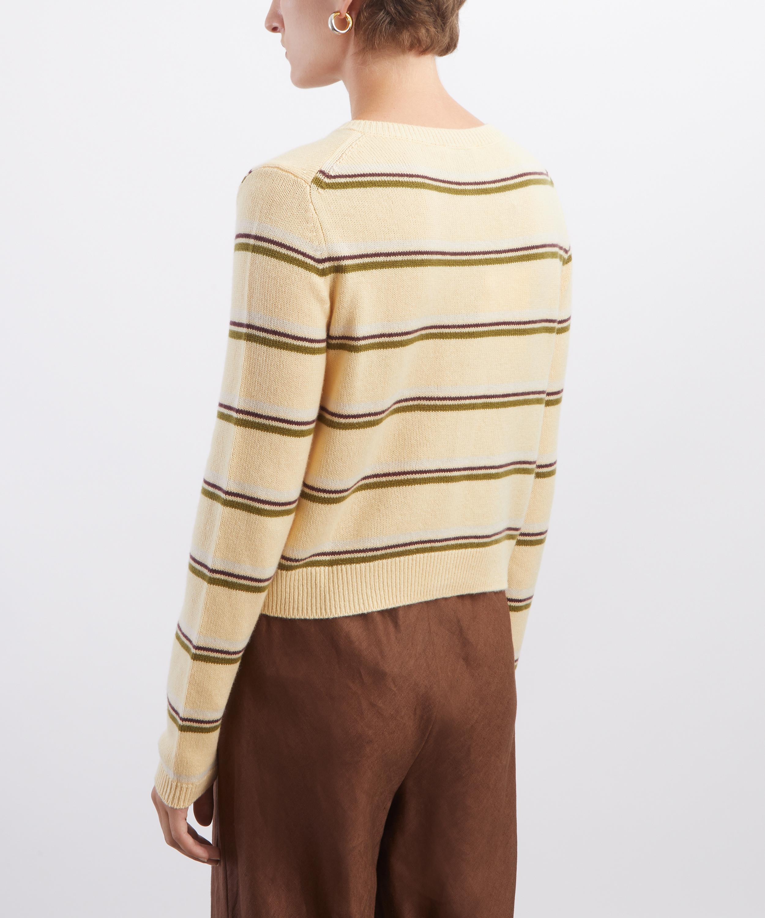 Reformation - Clara Cashmere Crew Cardigan image number 3