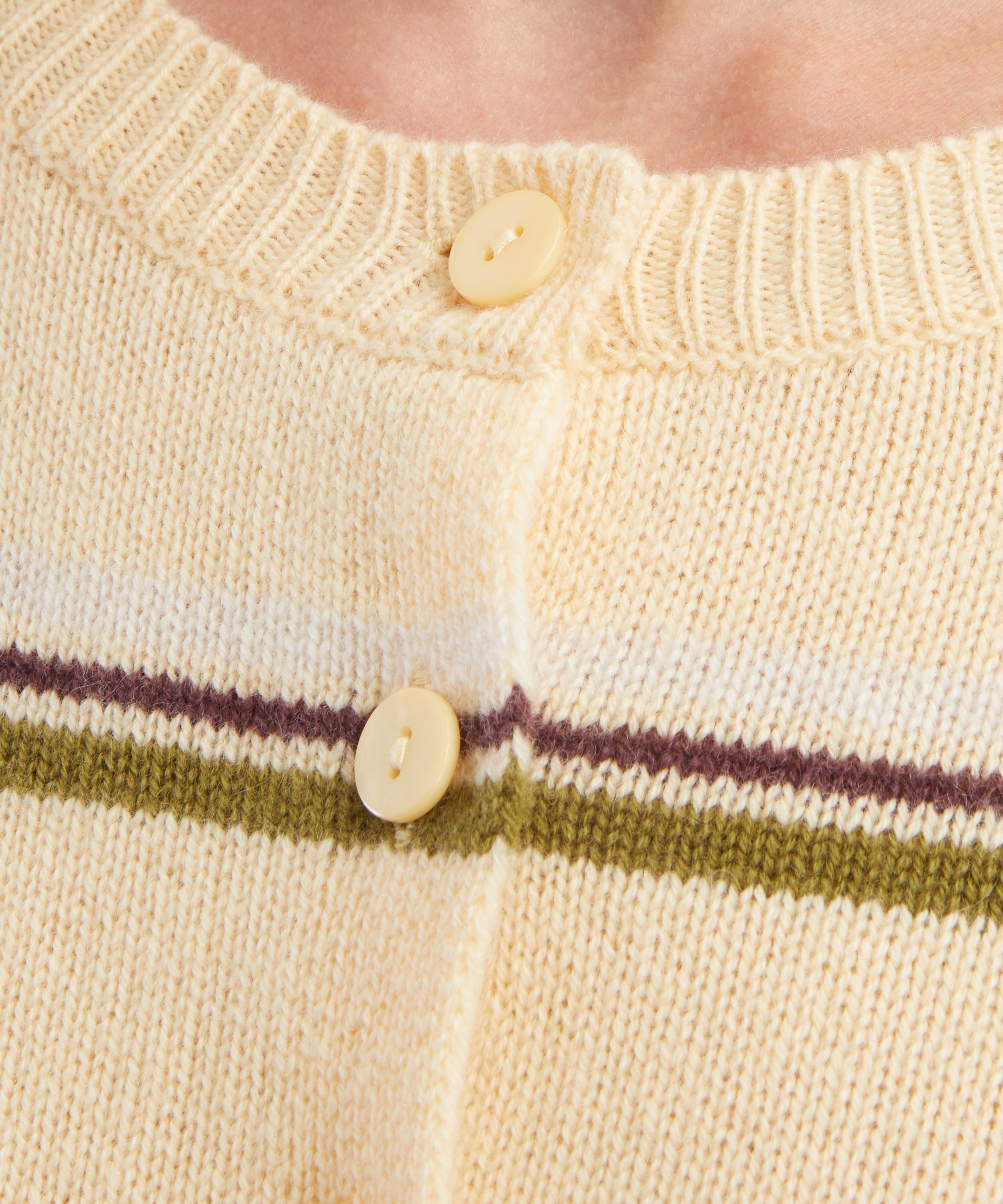 Reformation - Clara Cashmere Crew Cardigan image number 4