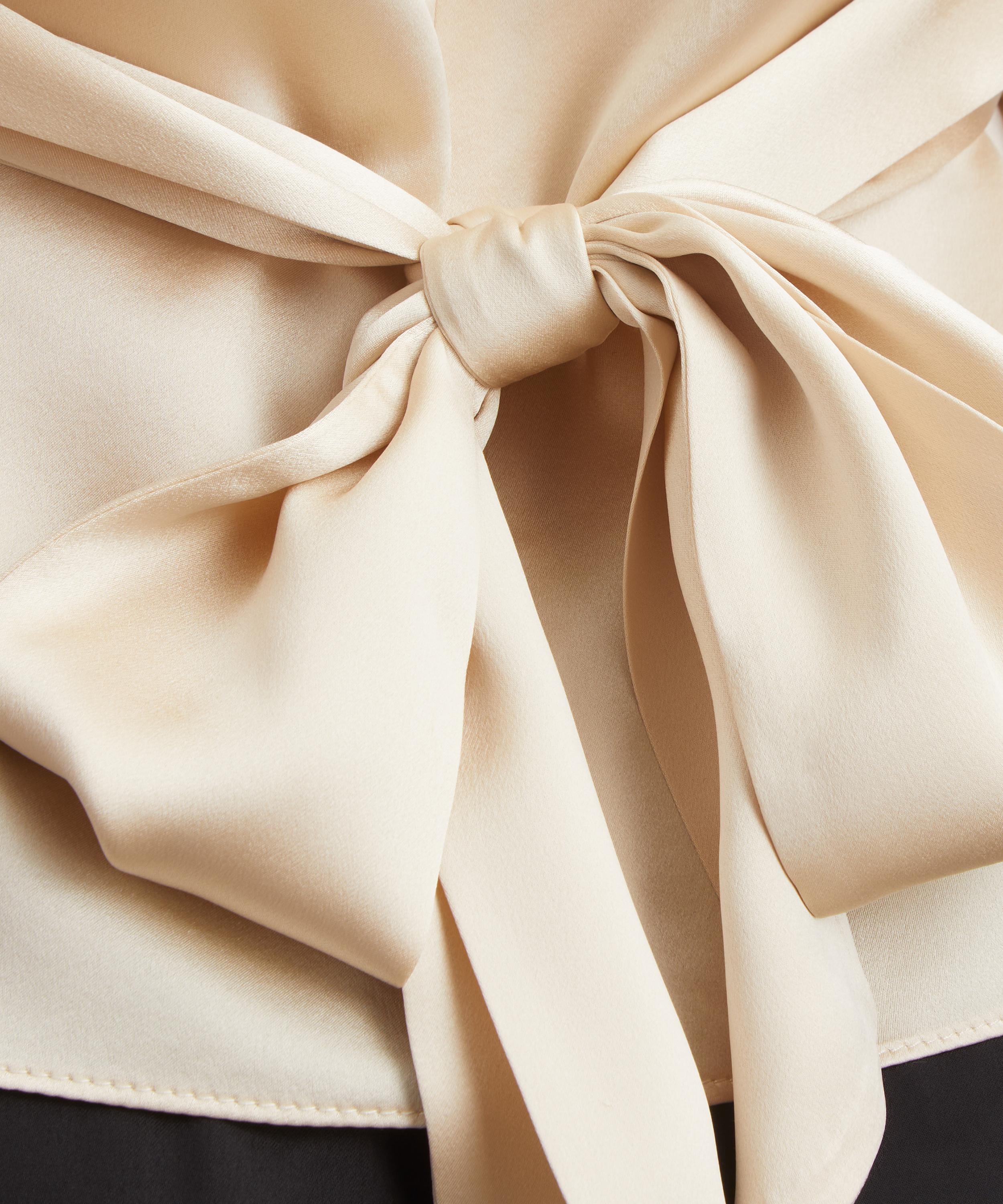 Reformation - Avery Beige Silk Top image number 4