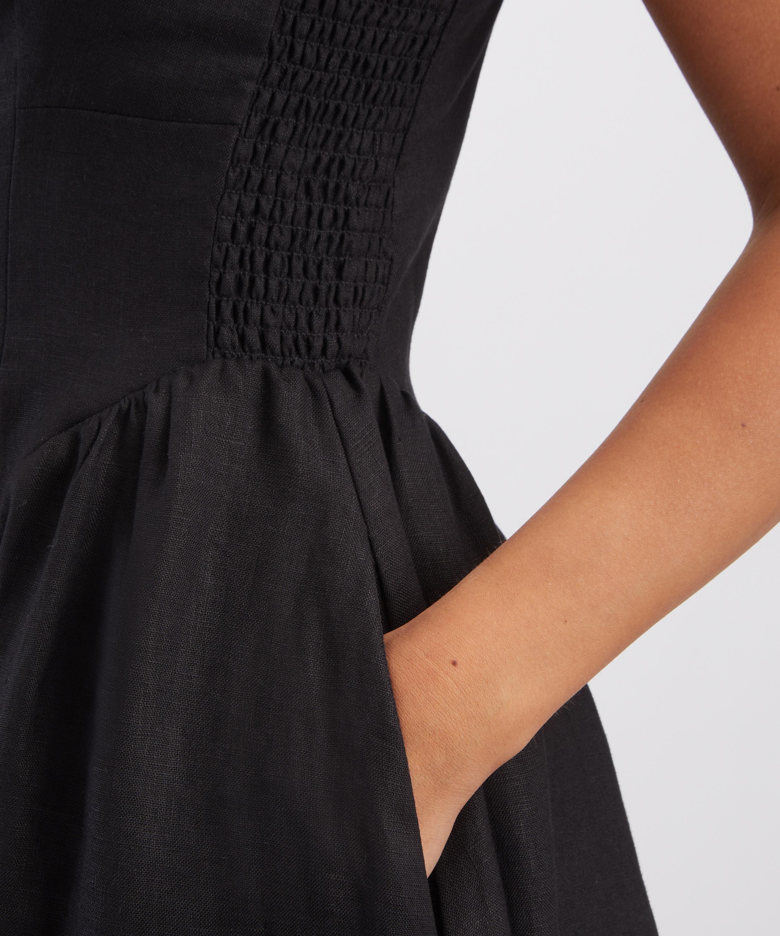 Reformation - Birdie Linen Midi Dress image number 4