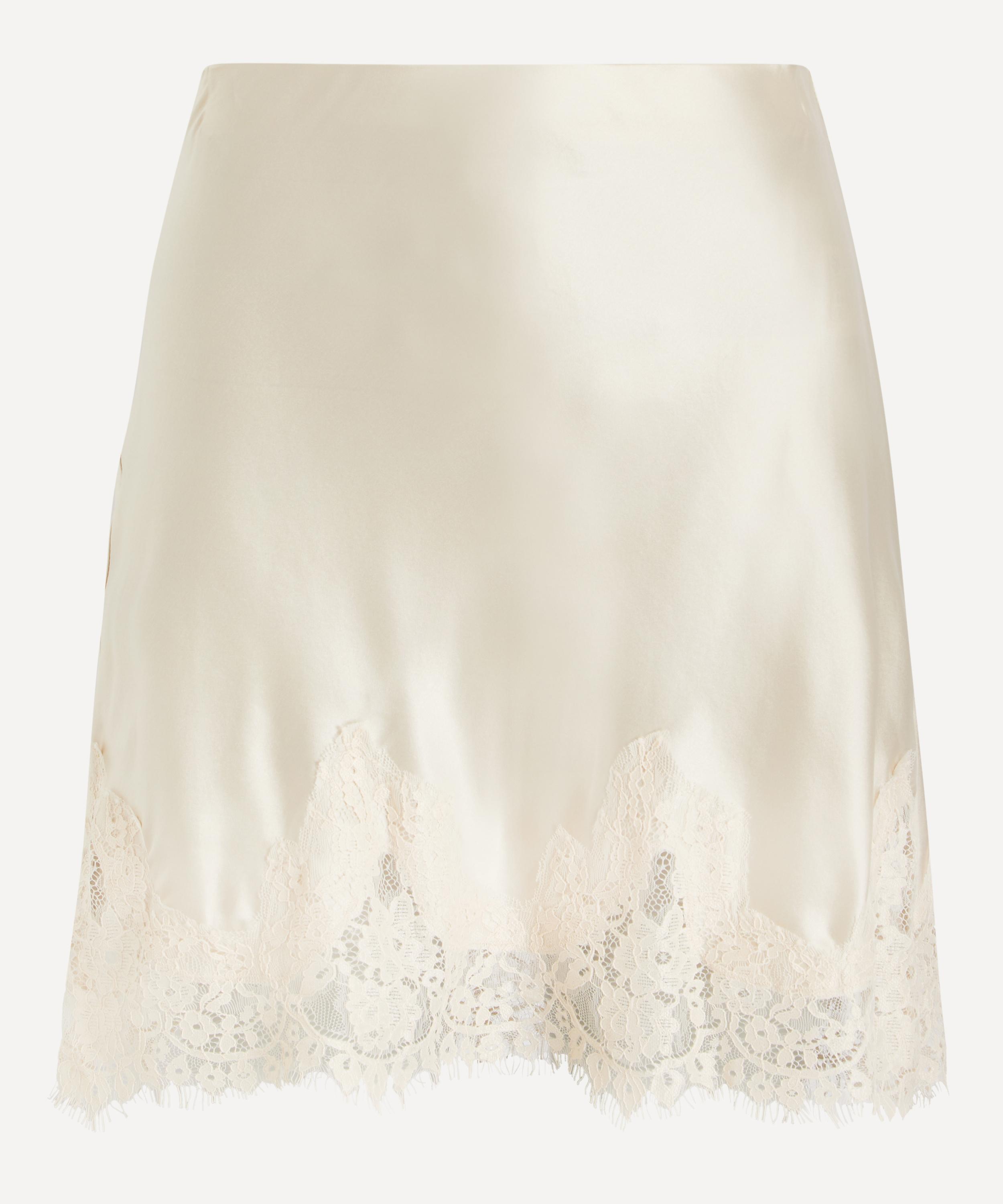Reformation - Carolina Silk Mini Skirt image number 0
