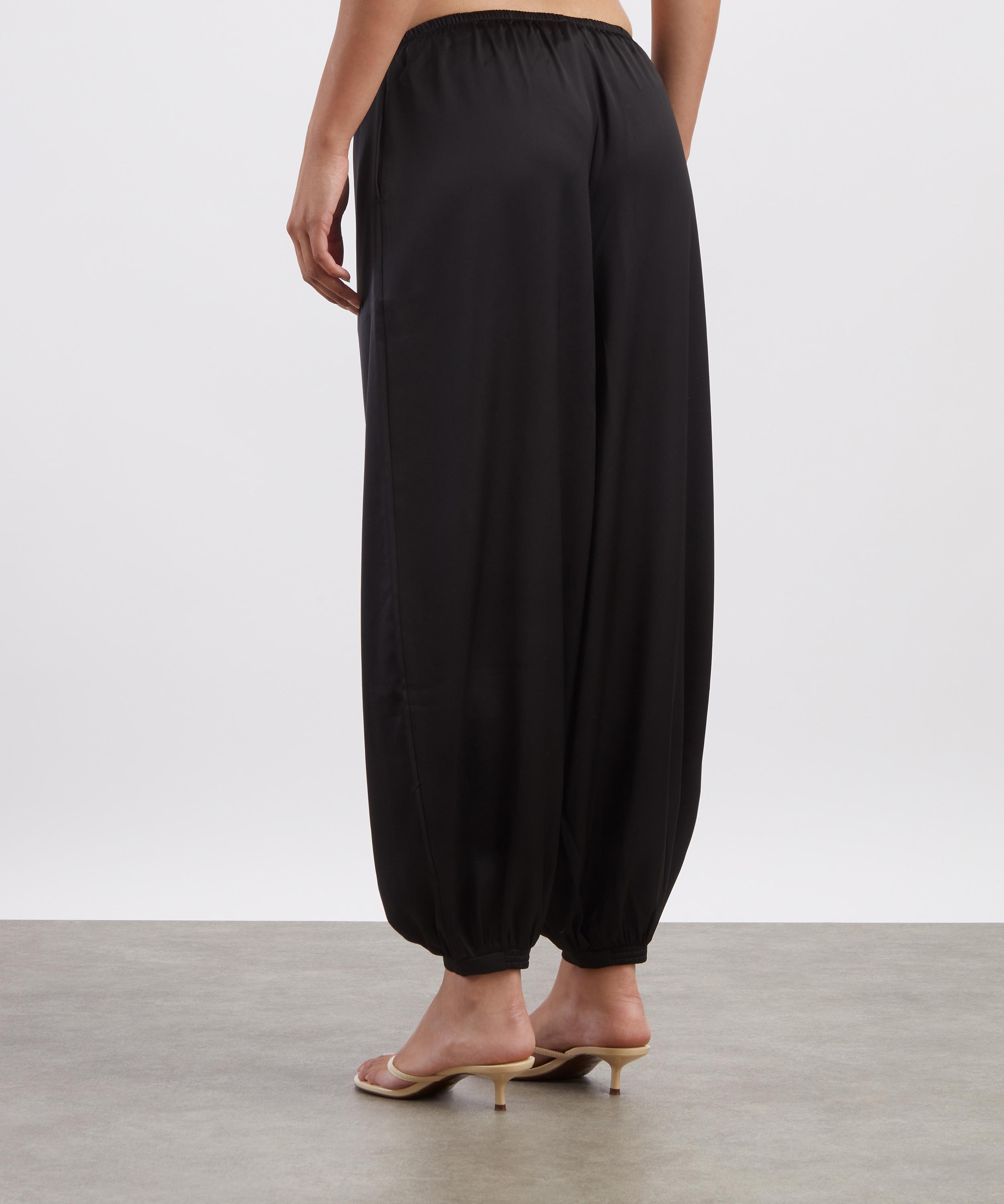 Reformation - Aven Satin Mid-Rise Trousers image number 3