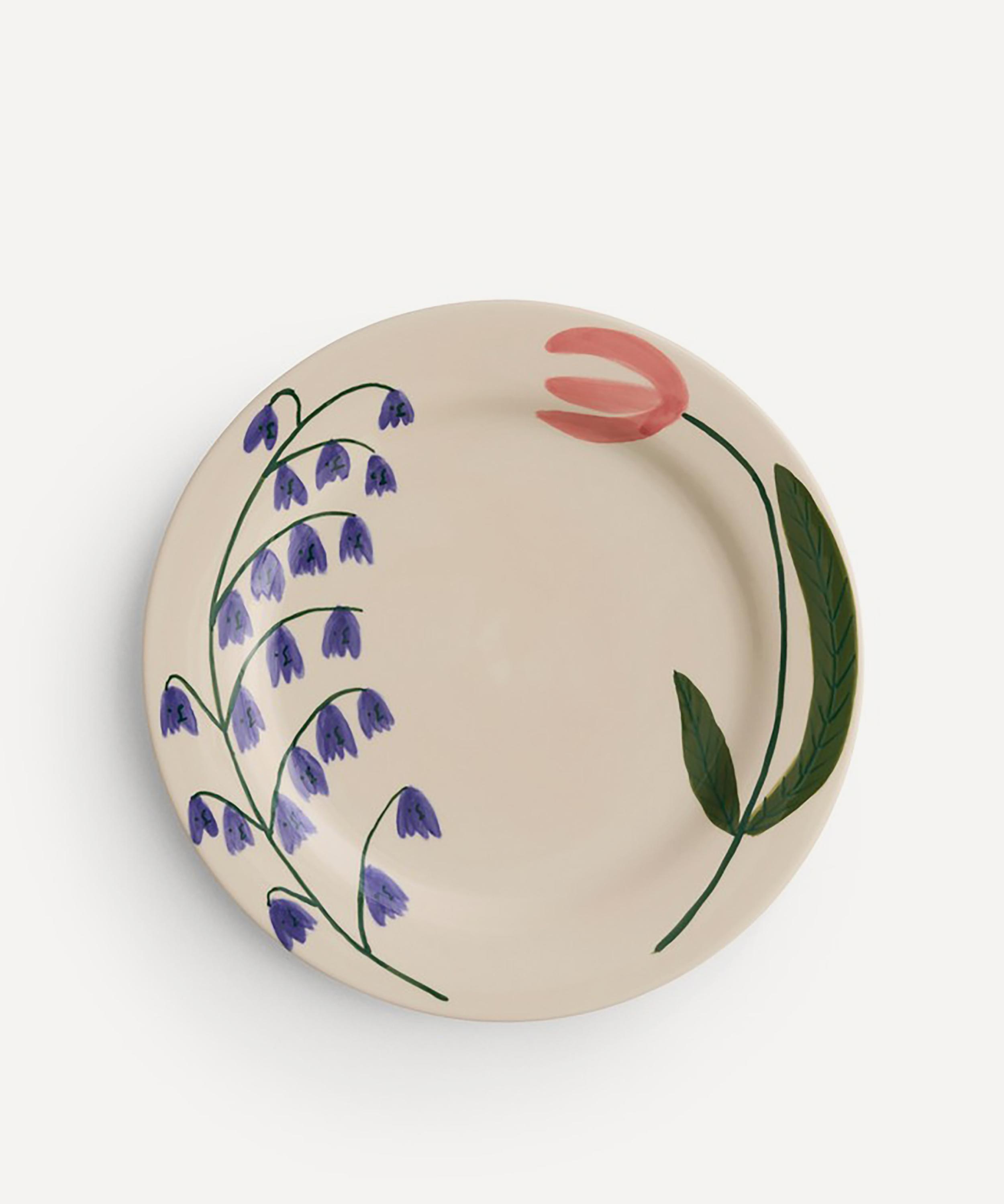 Hay - x Emma Kohlmann La Pittura Wildflower Campanula Side Plate image number 0