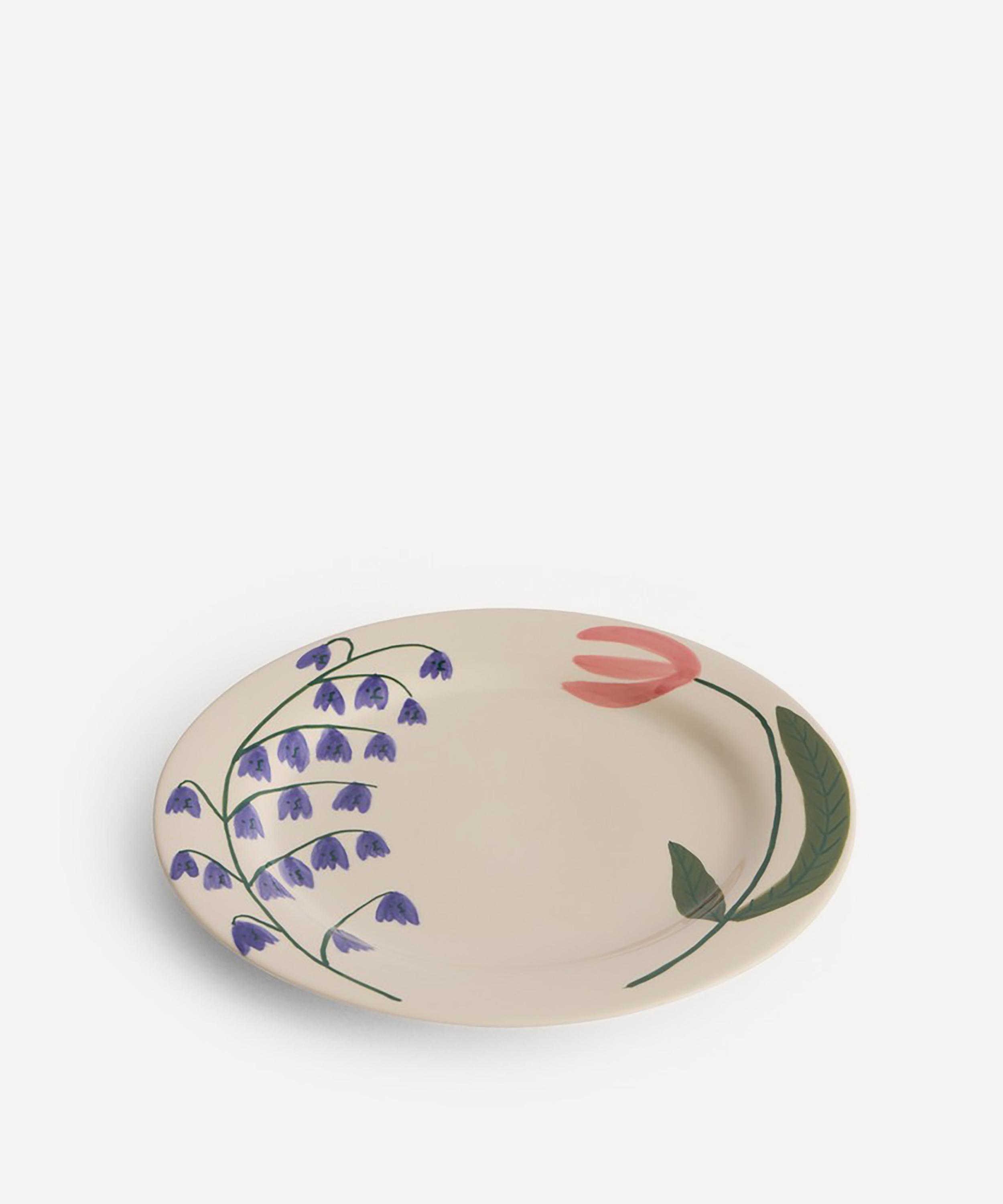 Hay - x Emma Kohlmann La Pittura Wildflower Campanula Side Plate image number 2