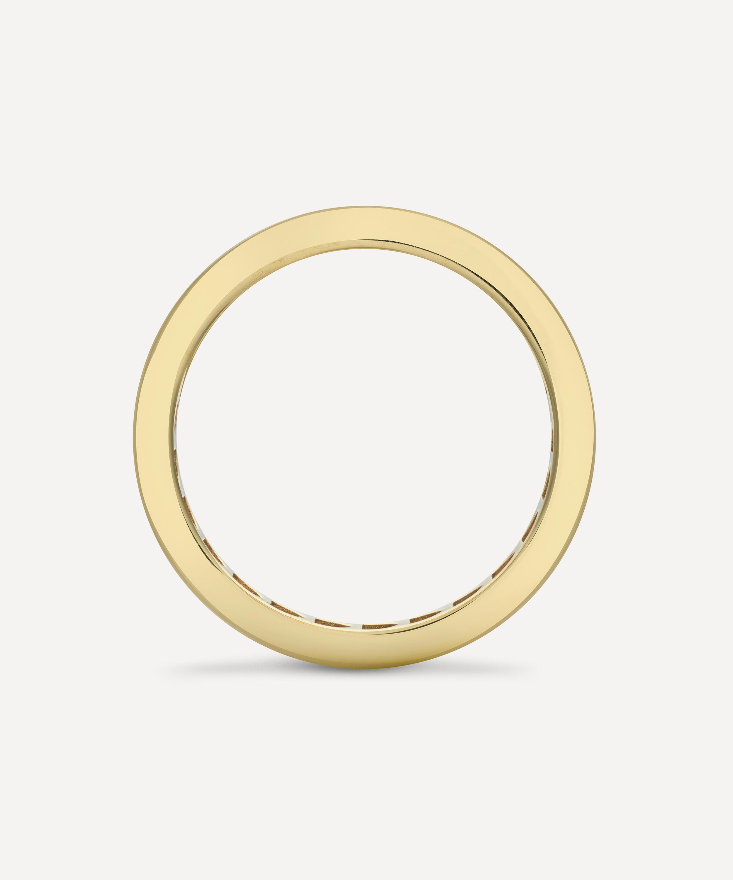 Dinny Hall - 18ct Gold Bright Side Yellow and Pink Sapphire Eternity Ring image number 2