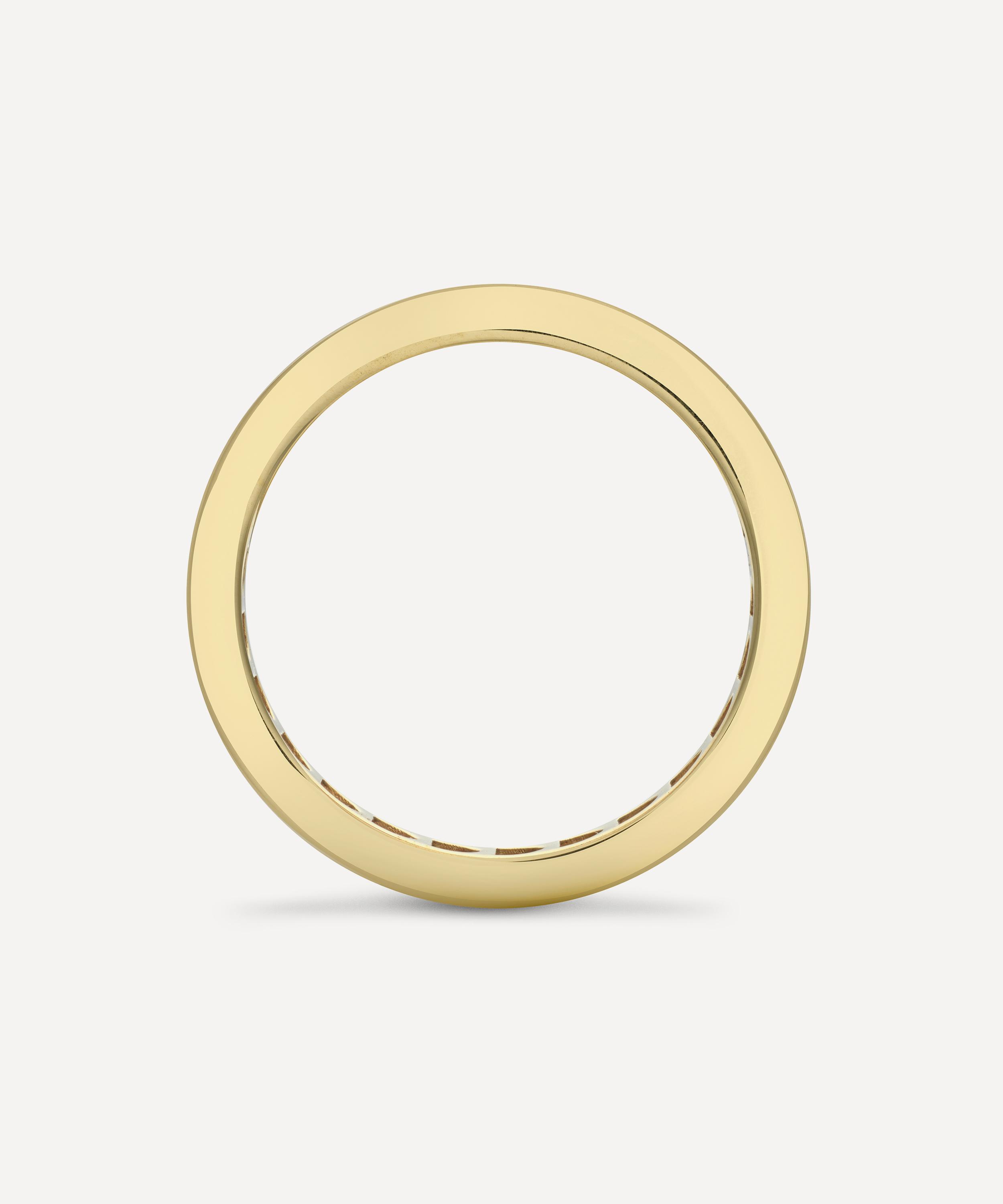 Dinny Hall - 18ct Gold Bright Side Yellow and Pink Sapphire Eternity Ring image number 3