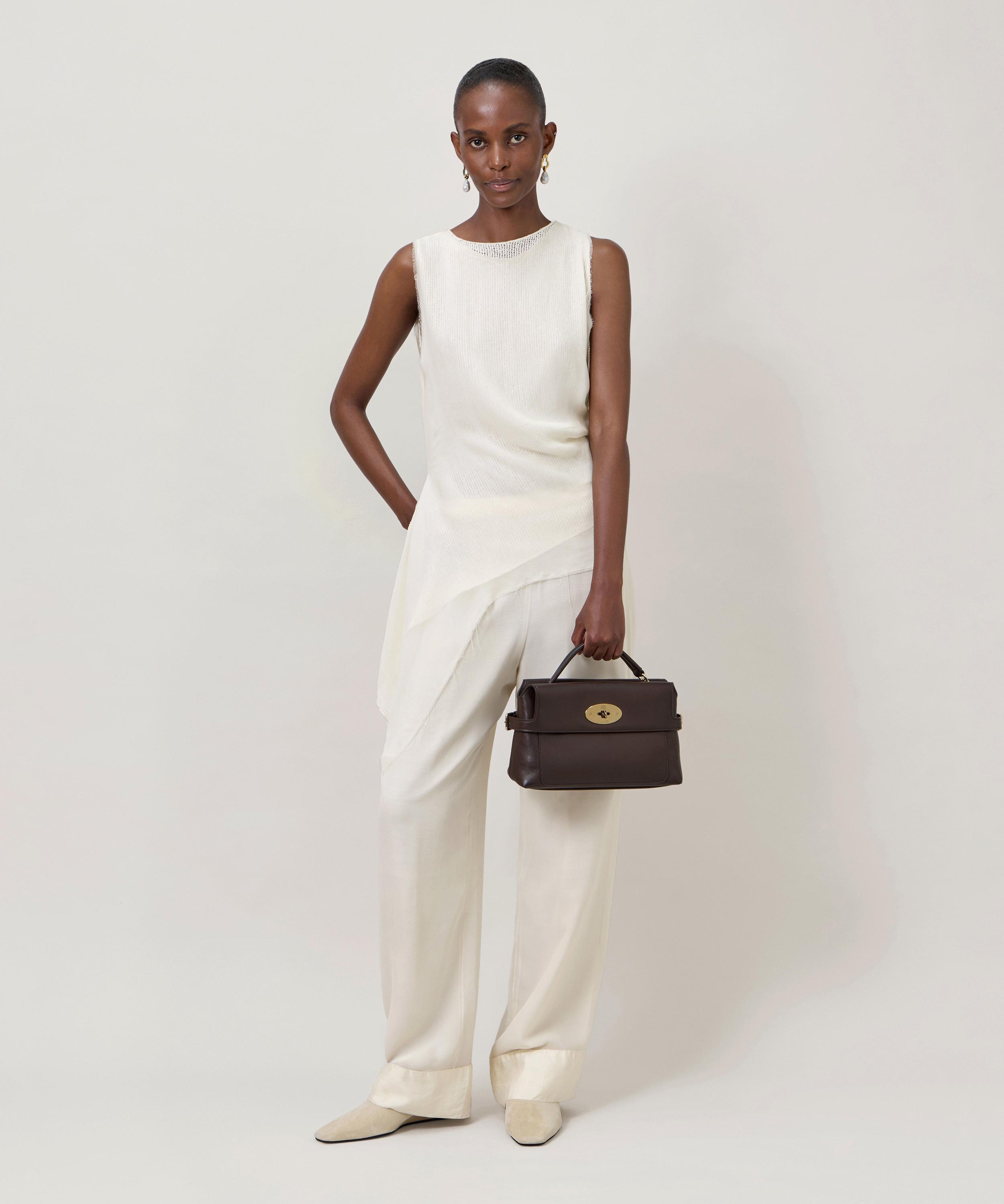 Mulberry - Small Stevie Leather Top Handle Bag image number 4