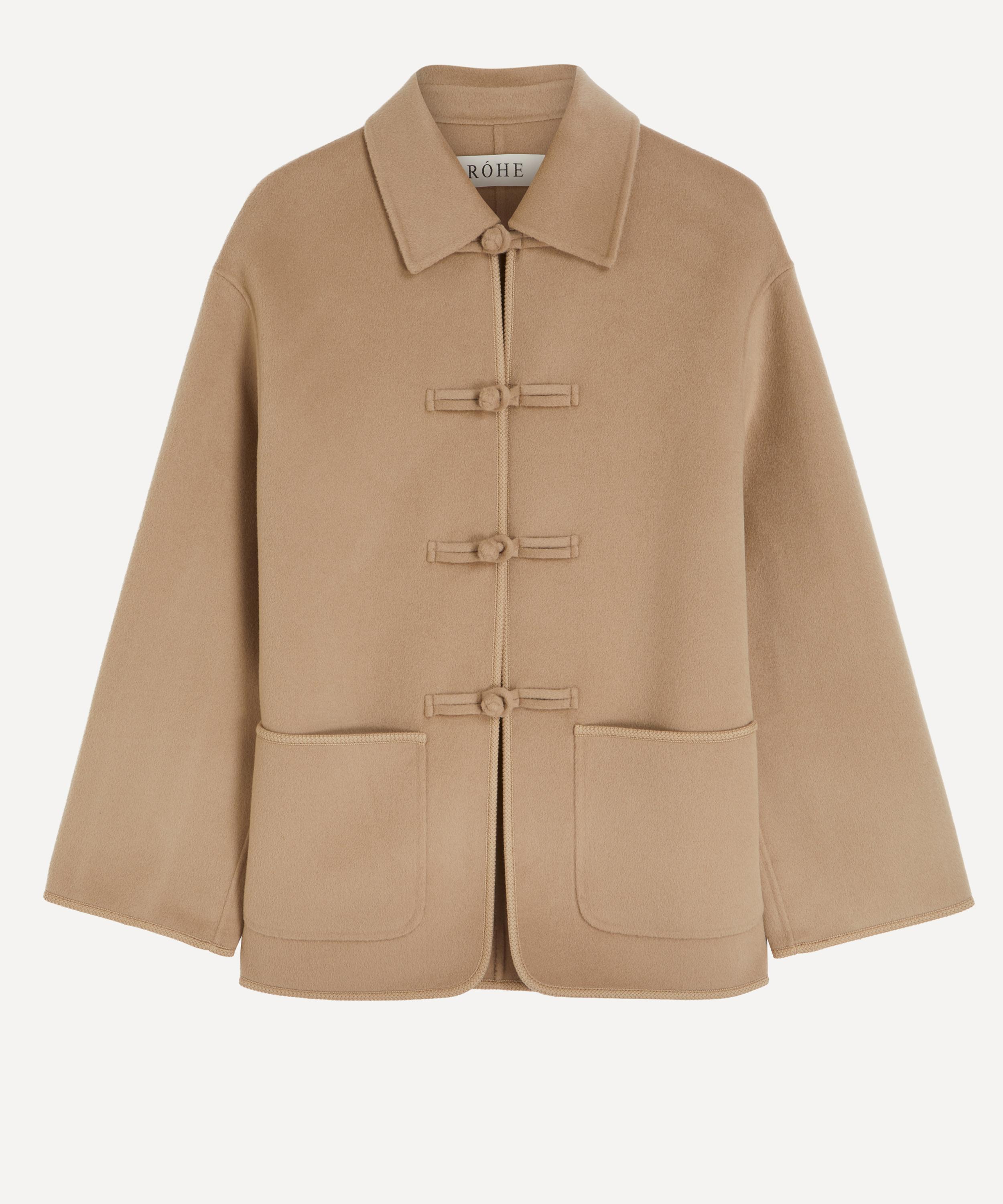 R&oacute;he - Camel Double-Faced Wool Pankou Jacket image number 0