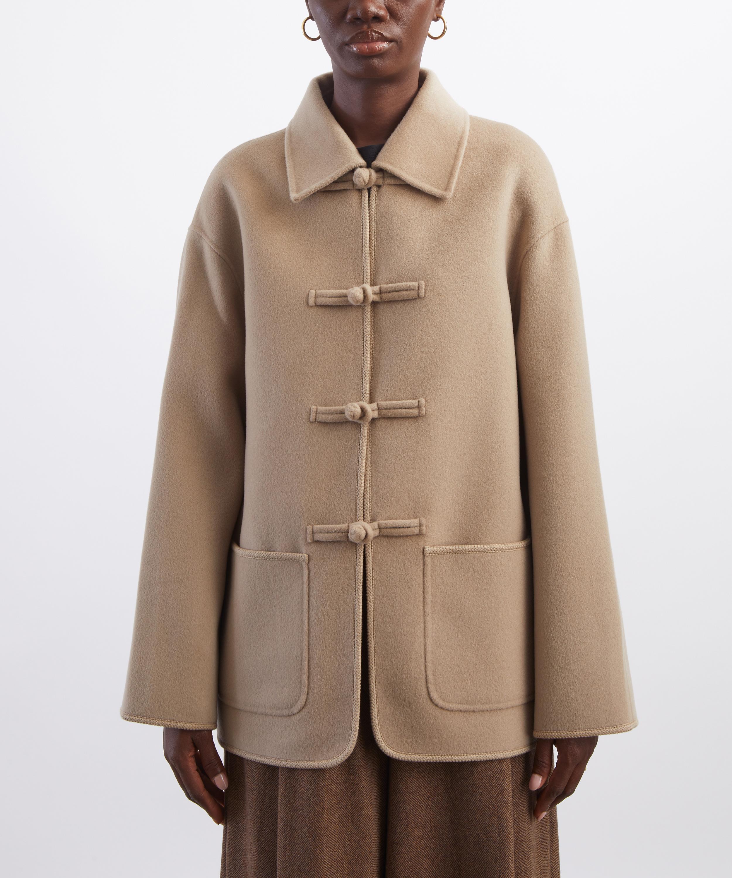 R&oacute;he - Camel Double-Faced Wool Pankou Jacket image number 2