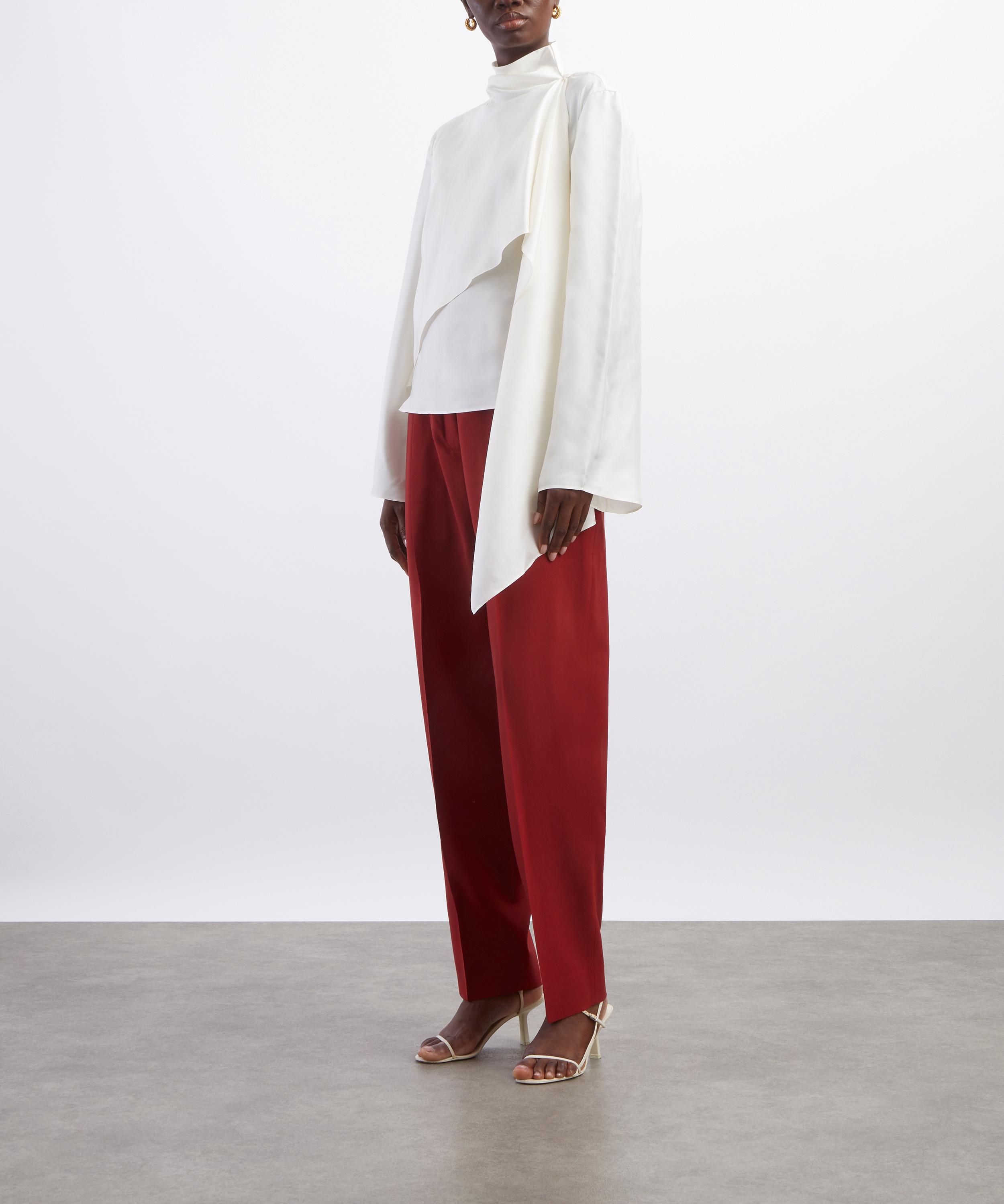 R&oacute;he - Daria Single-Pleat Tapered Trousers image number 1