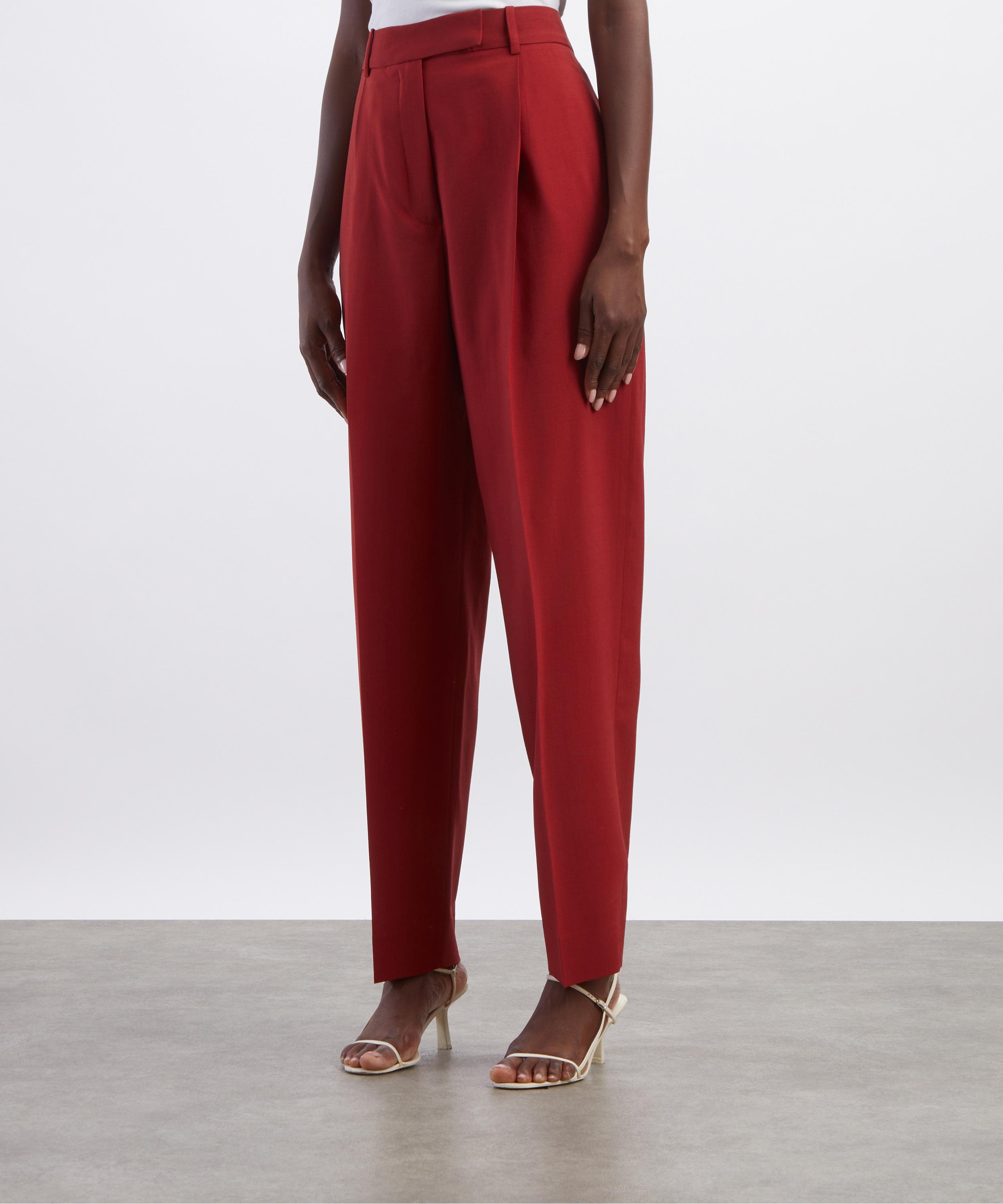 R&oacute;he - Daria Single-Pleat Tapered Trousers image number 2