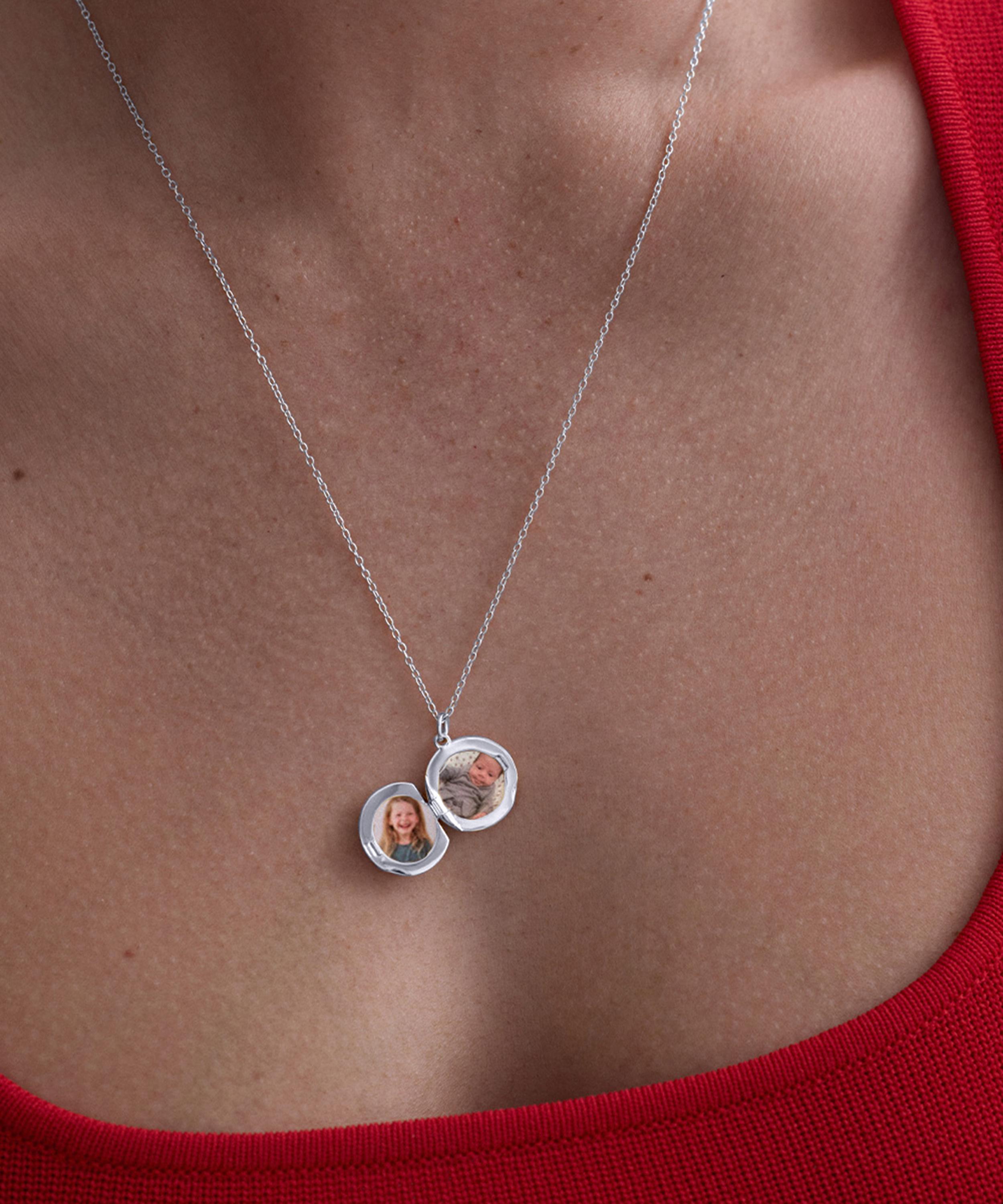 Astley Clarke - Sterling Silver Biography Midi Locket Necklace image number 2