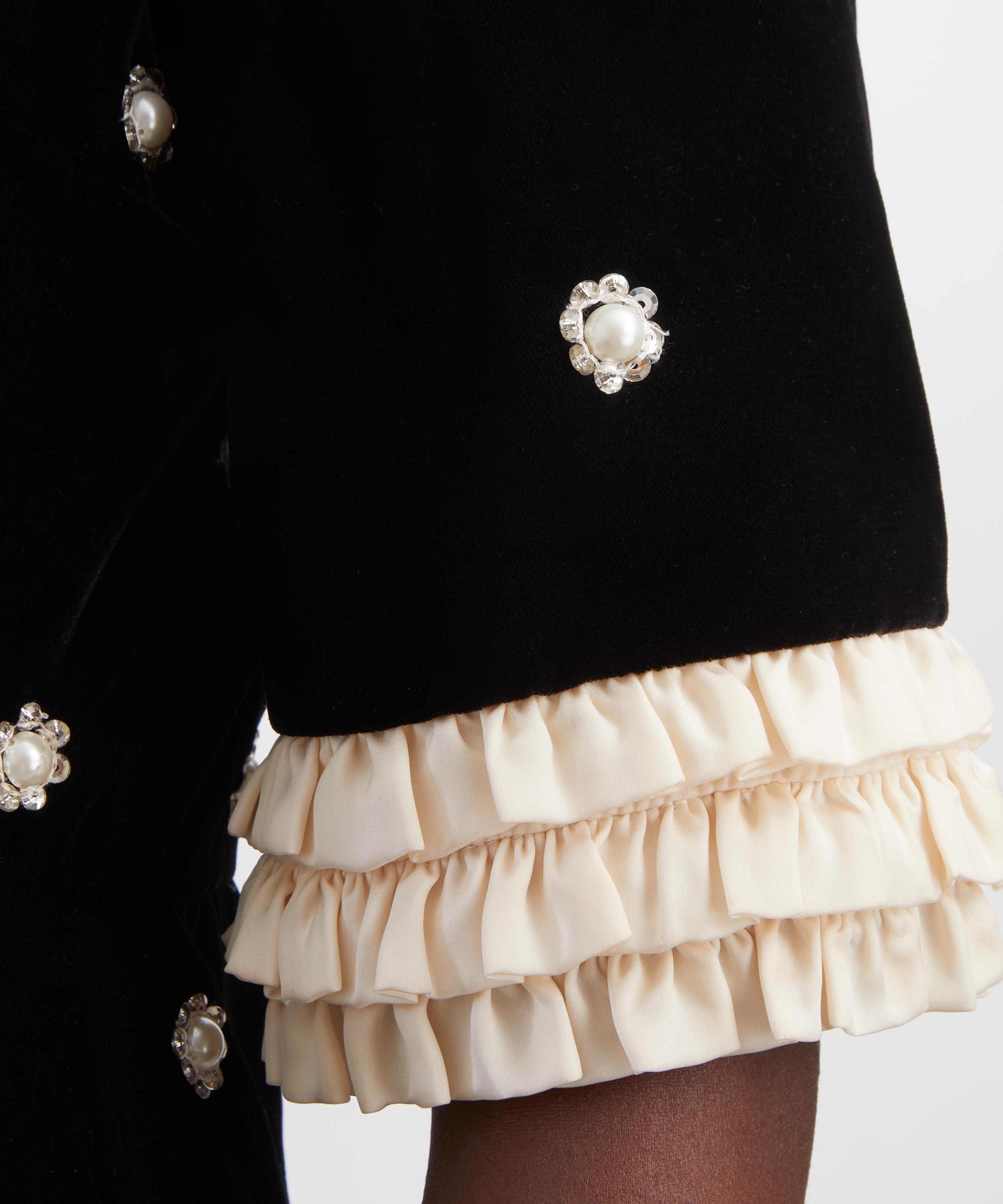 Queens of Archive - Milly Velvet Maxi Dress image number 4