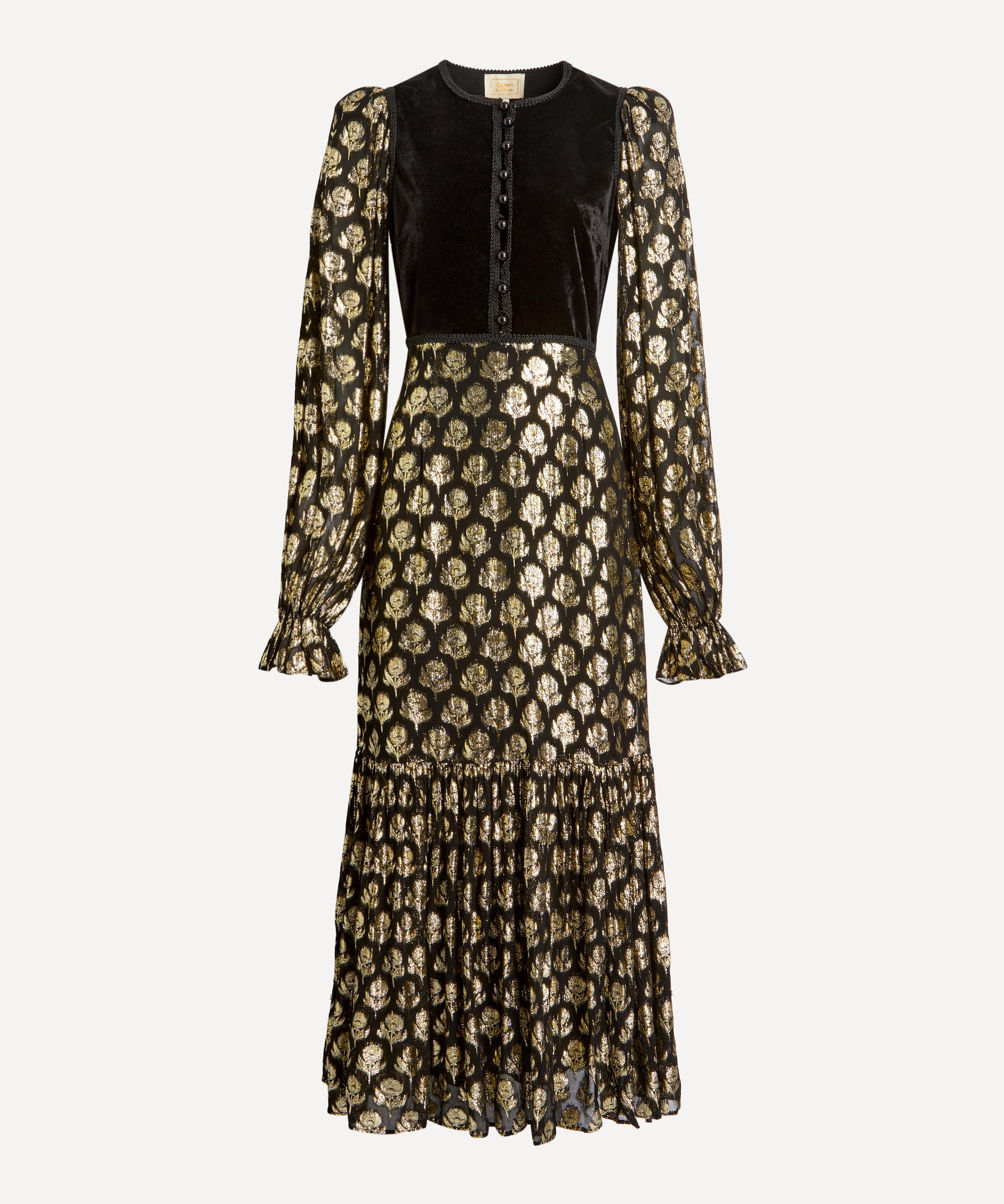 Queens of Archive - Nicole Jacquard Maxi Dress image number 0