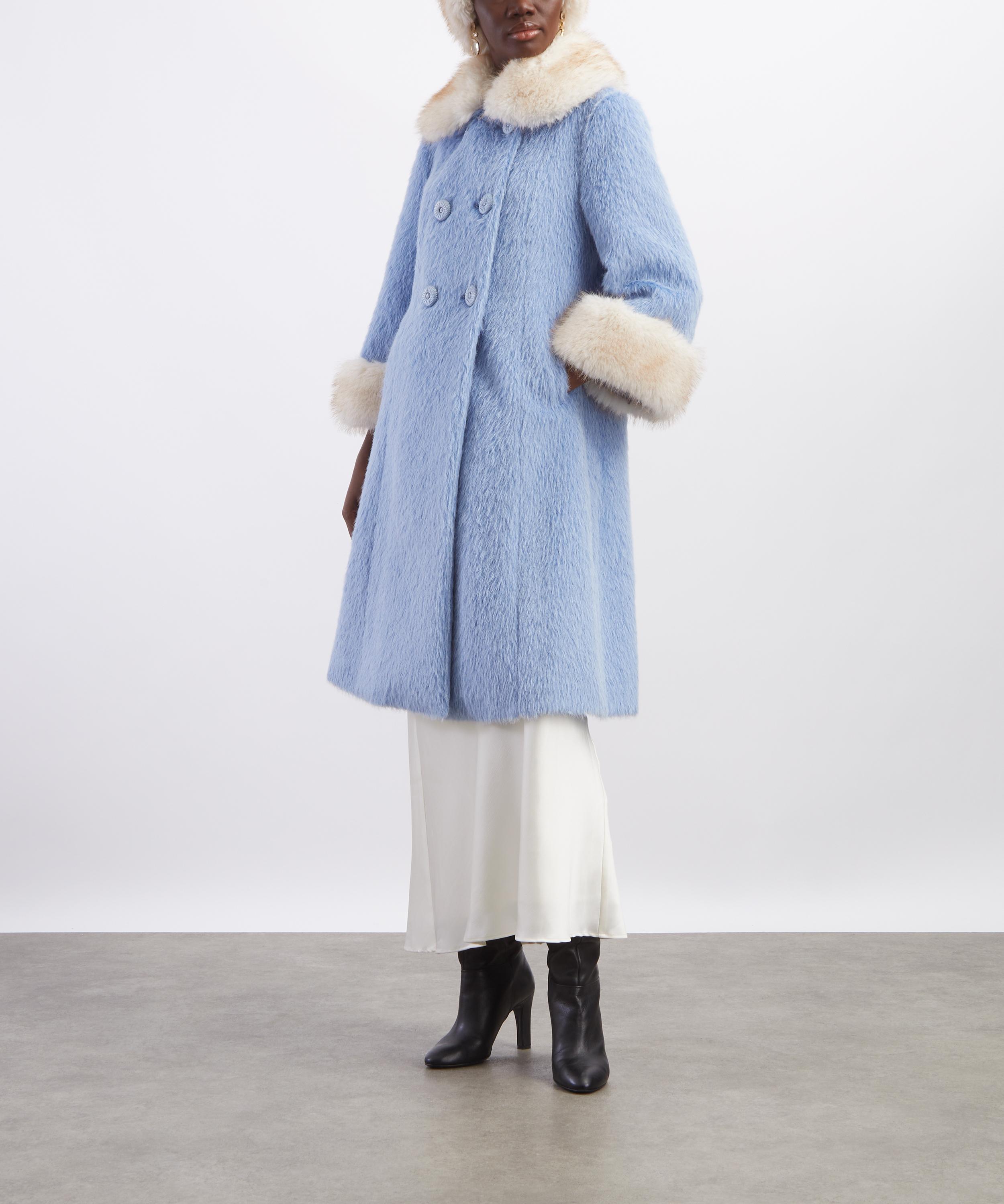 Queens of Archive - Sofia Powder Blue Coat image number 1