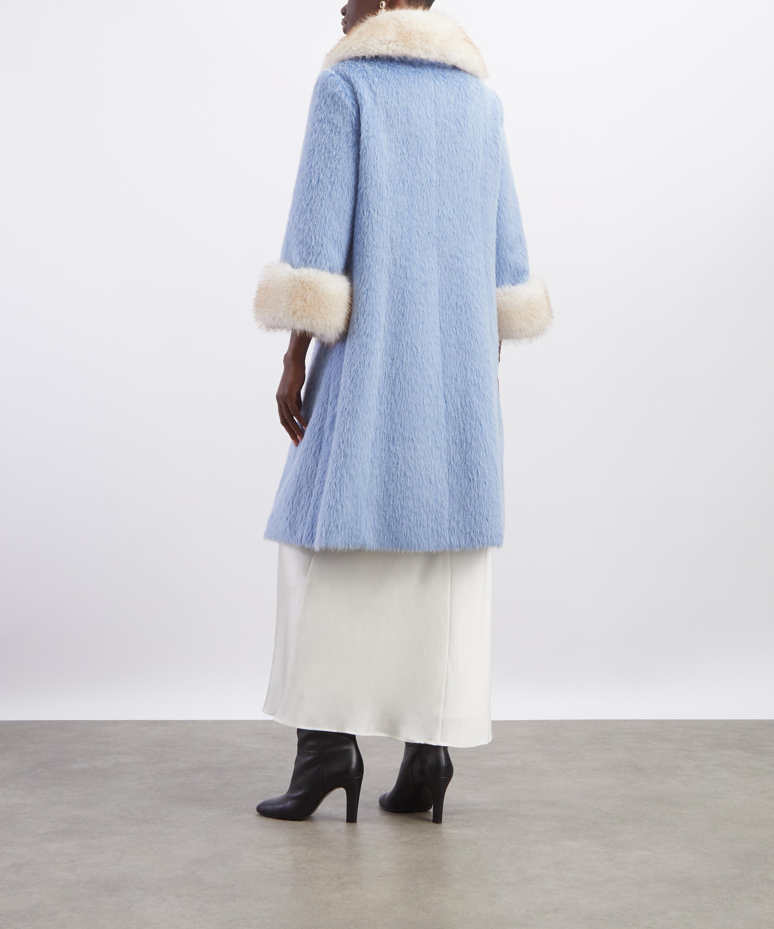 Queens of Archive - Sofia Powder Blue Coat image number 3