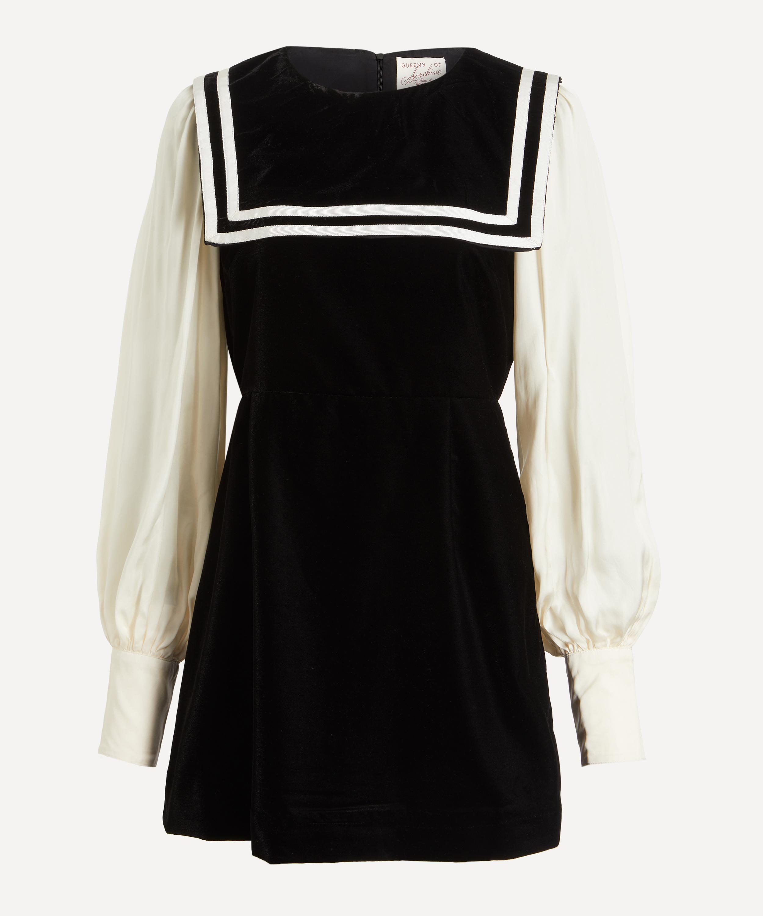 Queens of Archive - Frida Sailor Collar Mini Dress