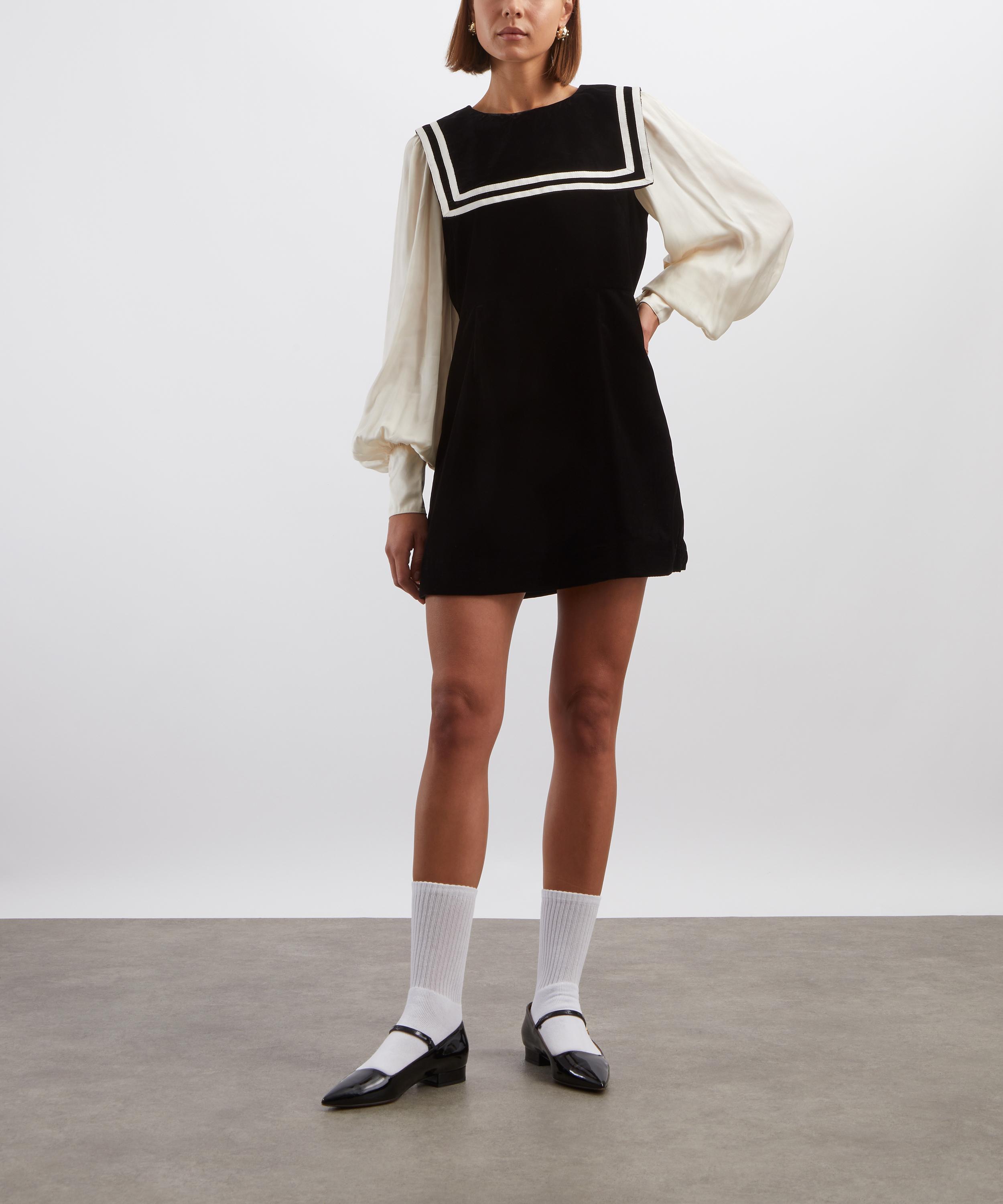 Queens of Archive - Frida Sailor Collar Mini Dress image number 1