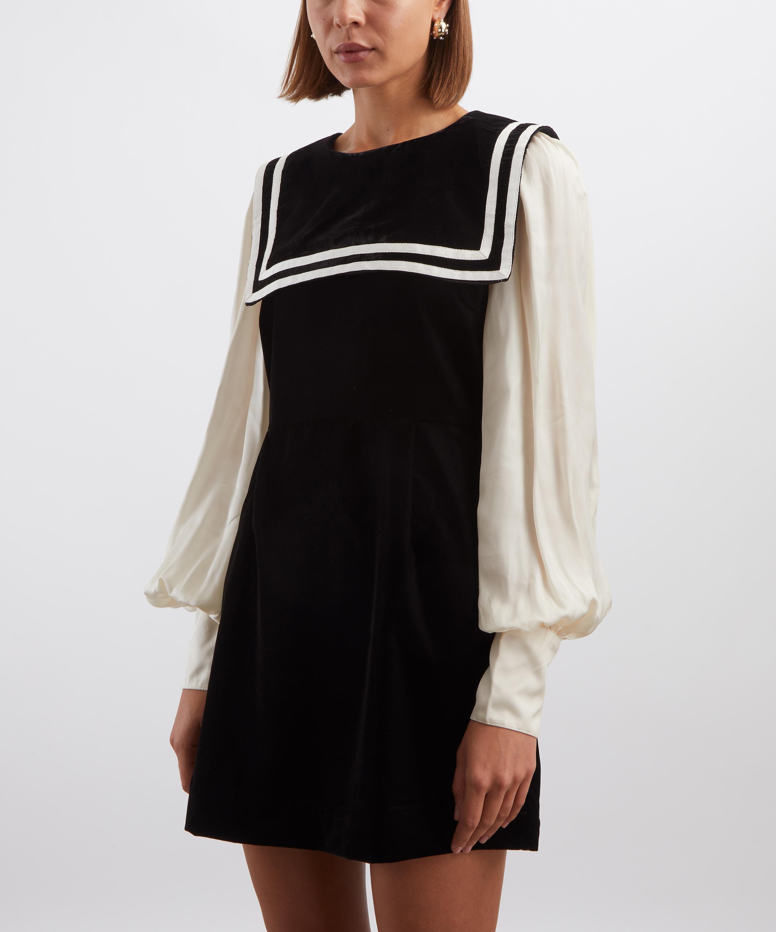 Queens of Archive - Frida Sailor Collar Mini Dress image number 2