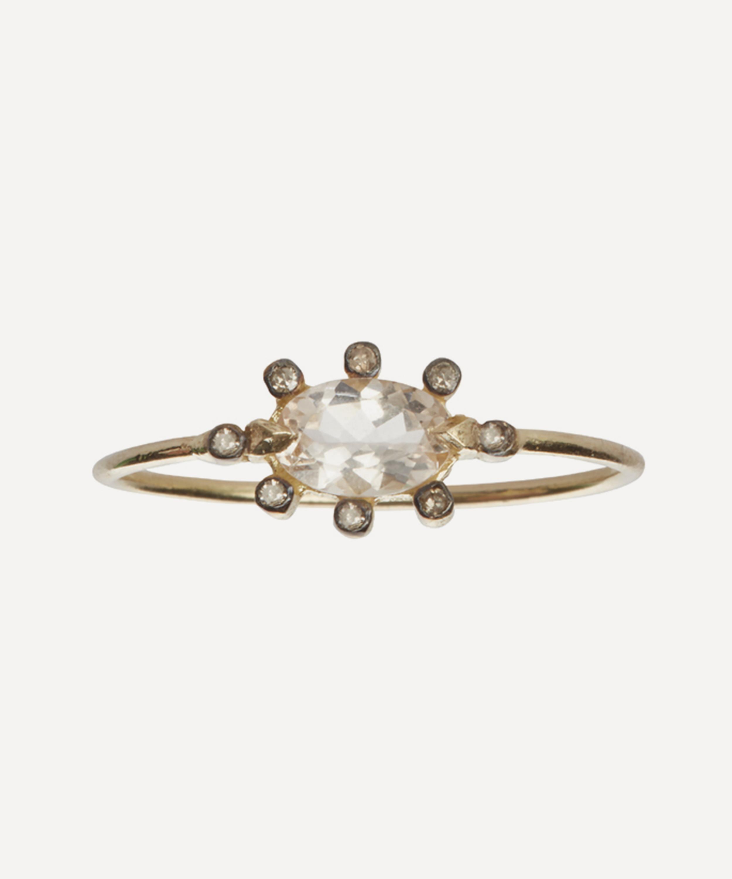 5 Octobre - 14ct Gold Flora Morga Ring