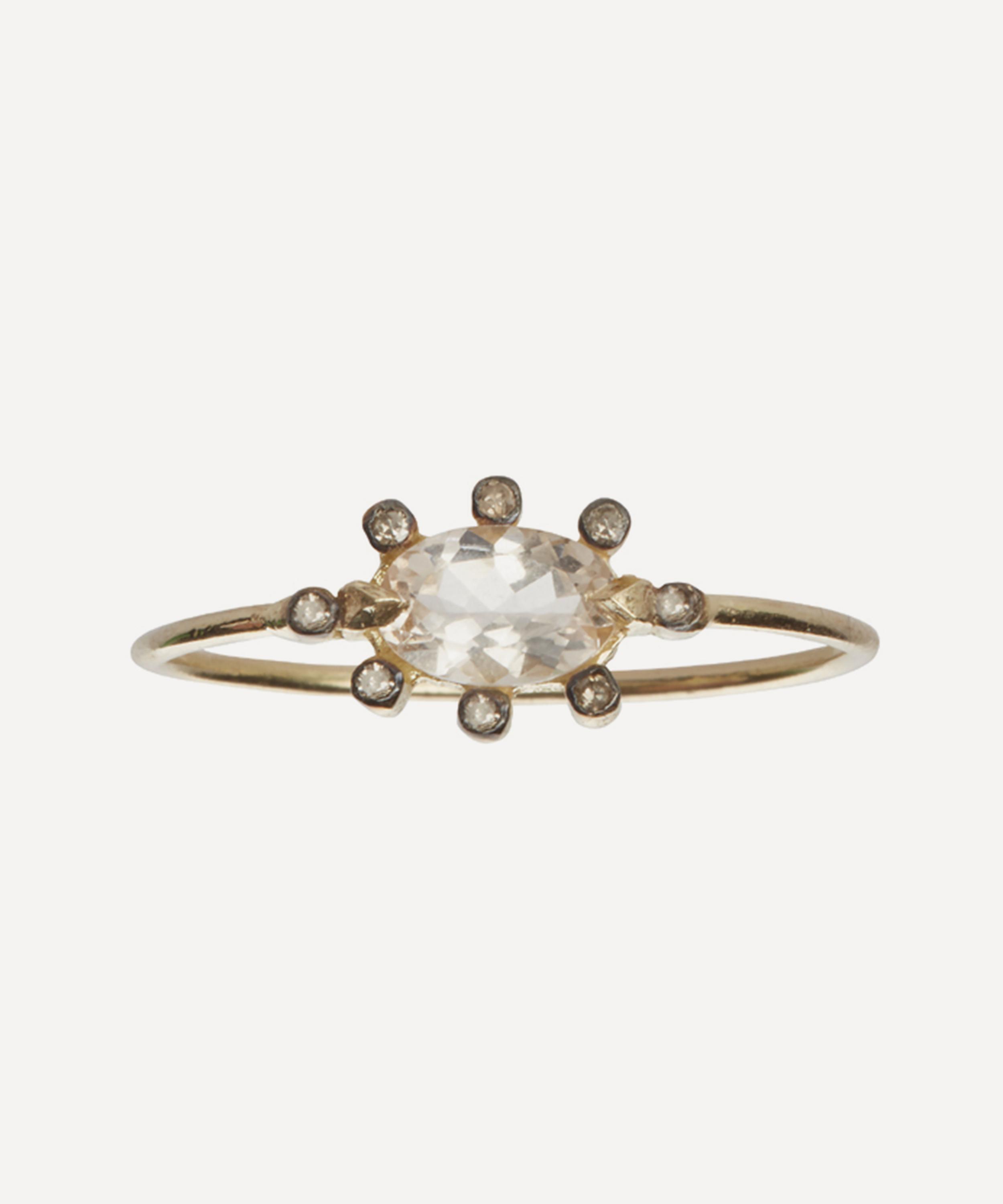 5 Octobre - 14ct Gold Flora Morga Ring image number 0