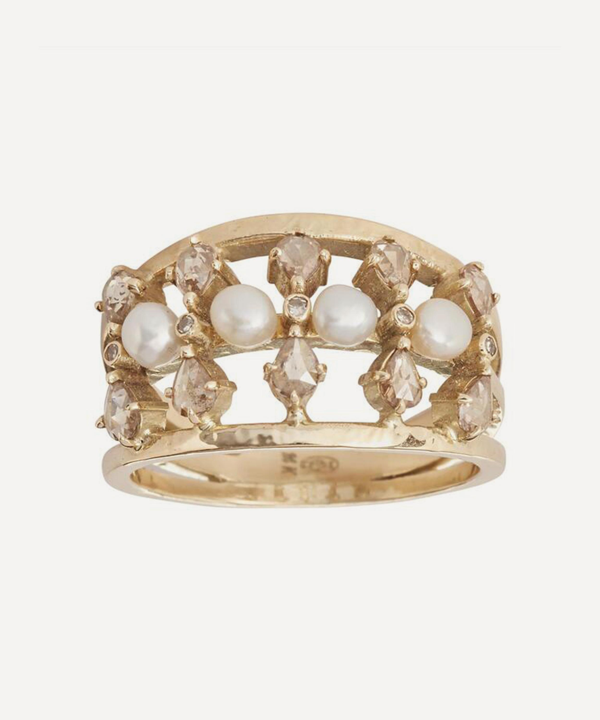 5 Octobre - 14ct Gold Adi Statement Ring