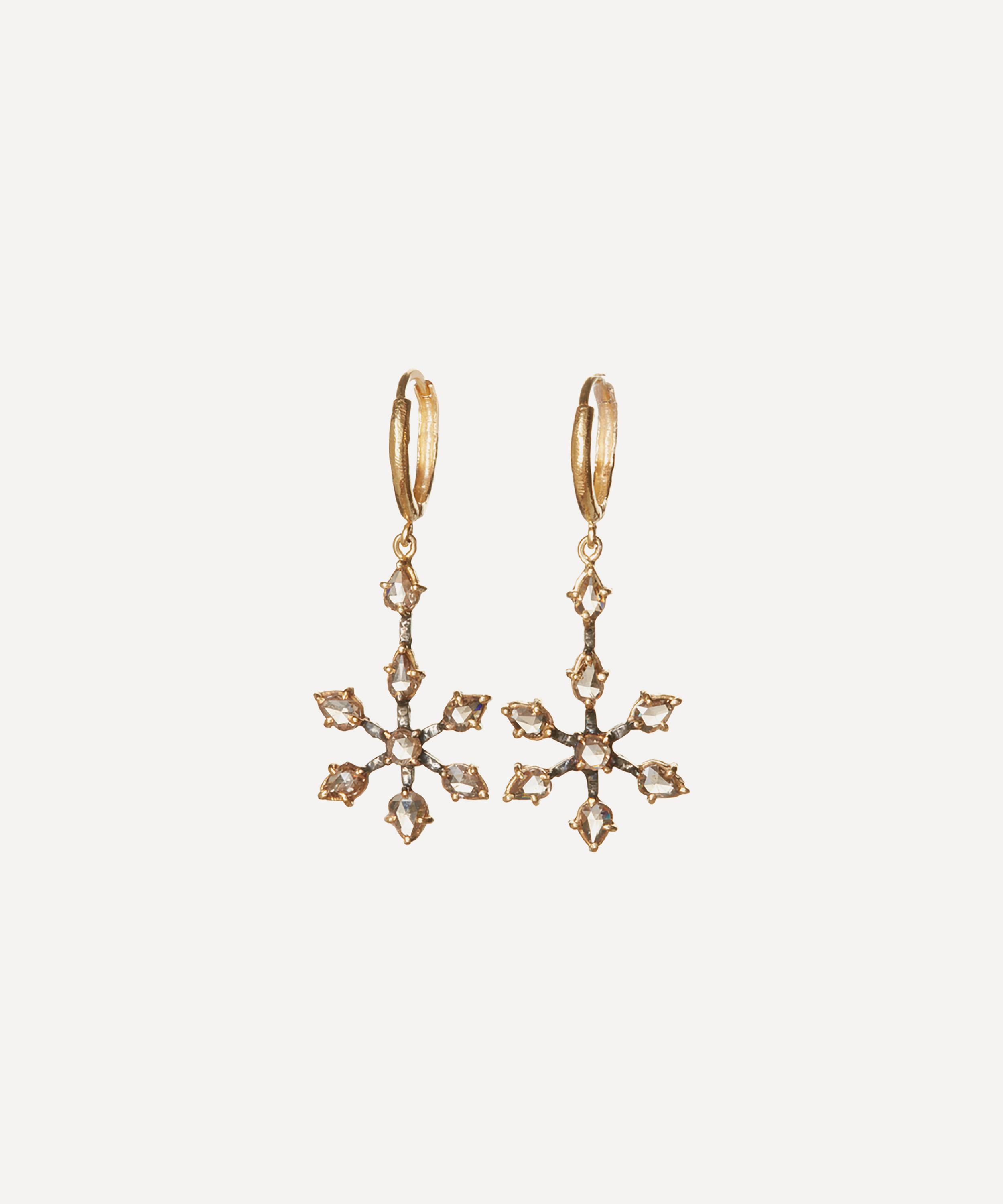 5 Octobre - 14ct Gold Gala Hoop Earrings image number 0