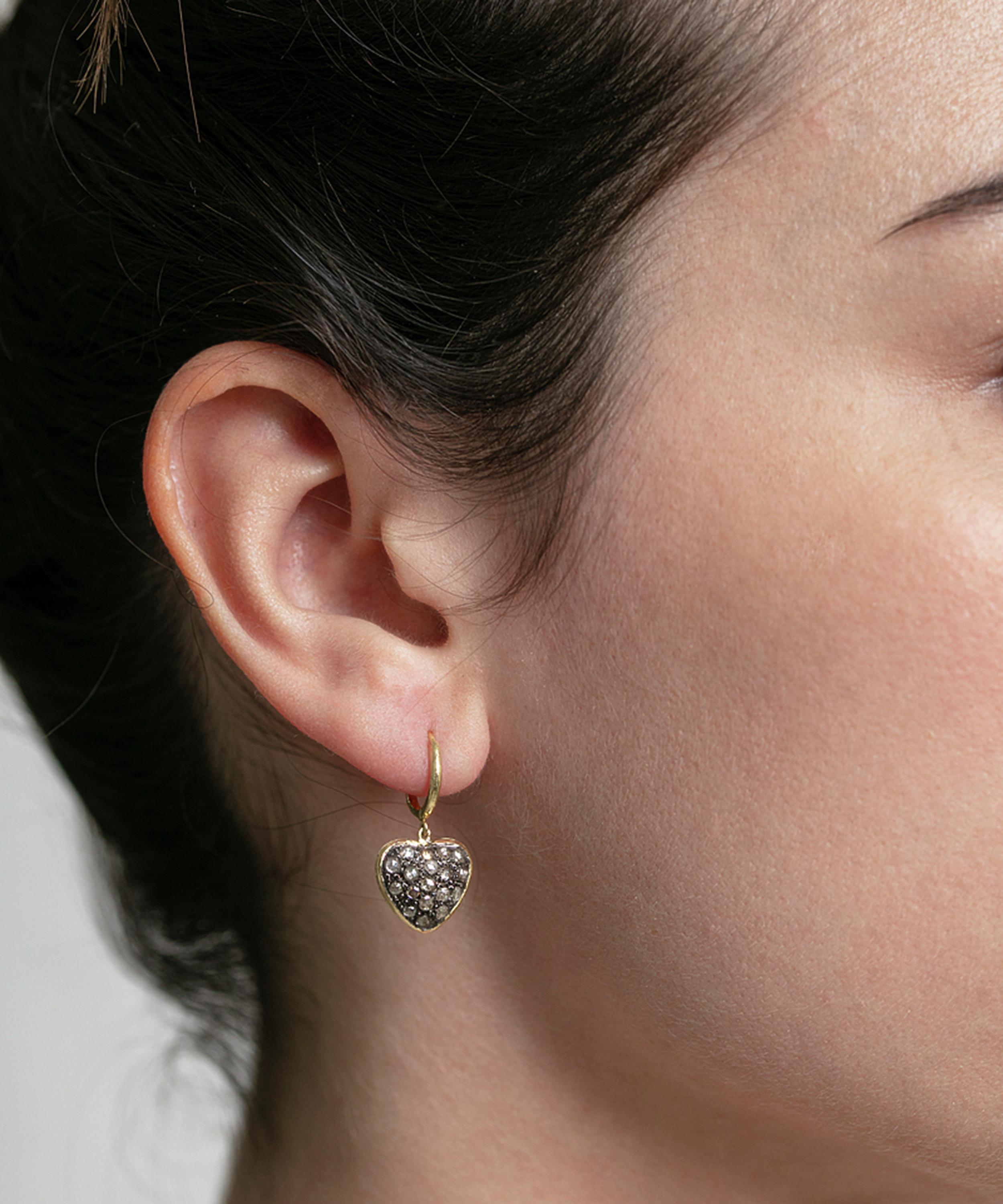5 Octobre - 14ct Gold Liv Hoop Earrings image number 1