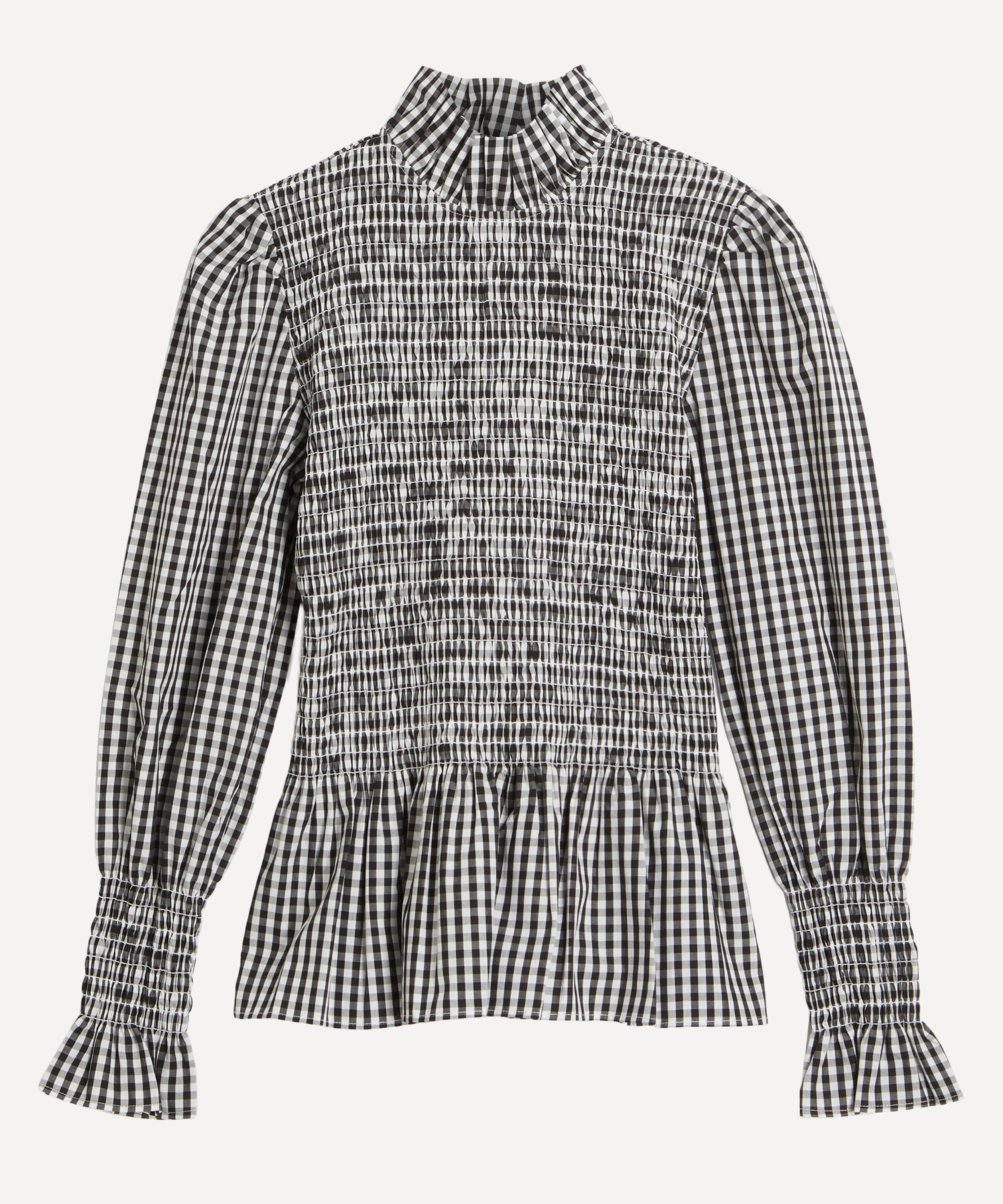 Maria de la Orden - Aleria Black Vichy Top
