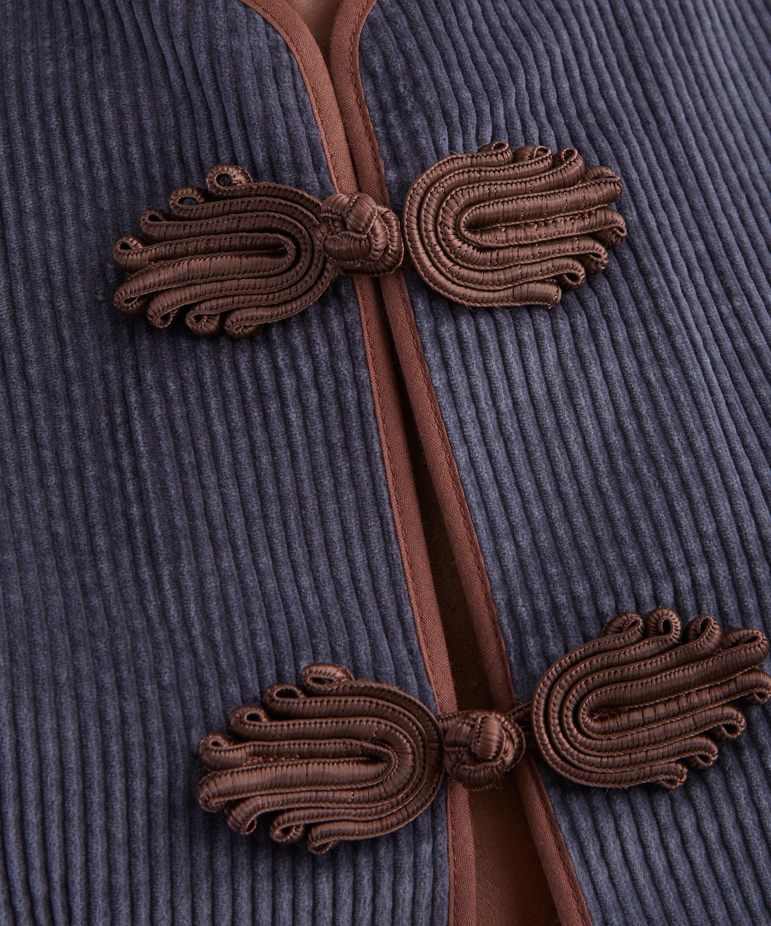 Maria de la Orden - Vienna Navy Corduroy Vest image number 4