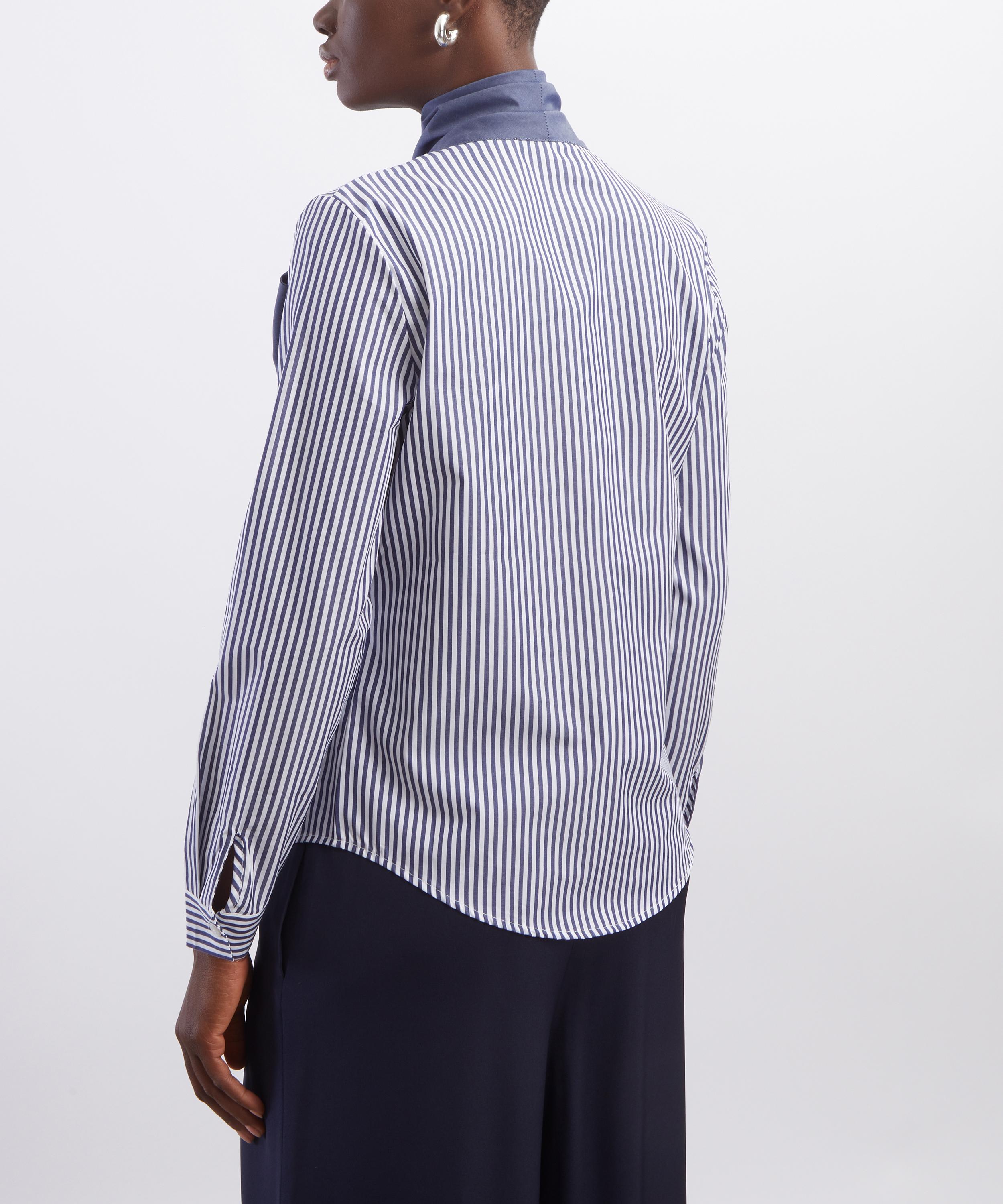 Maria de la Orden - Fairy Blue Navy Stripe Shirt image number 3