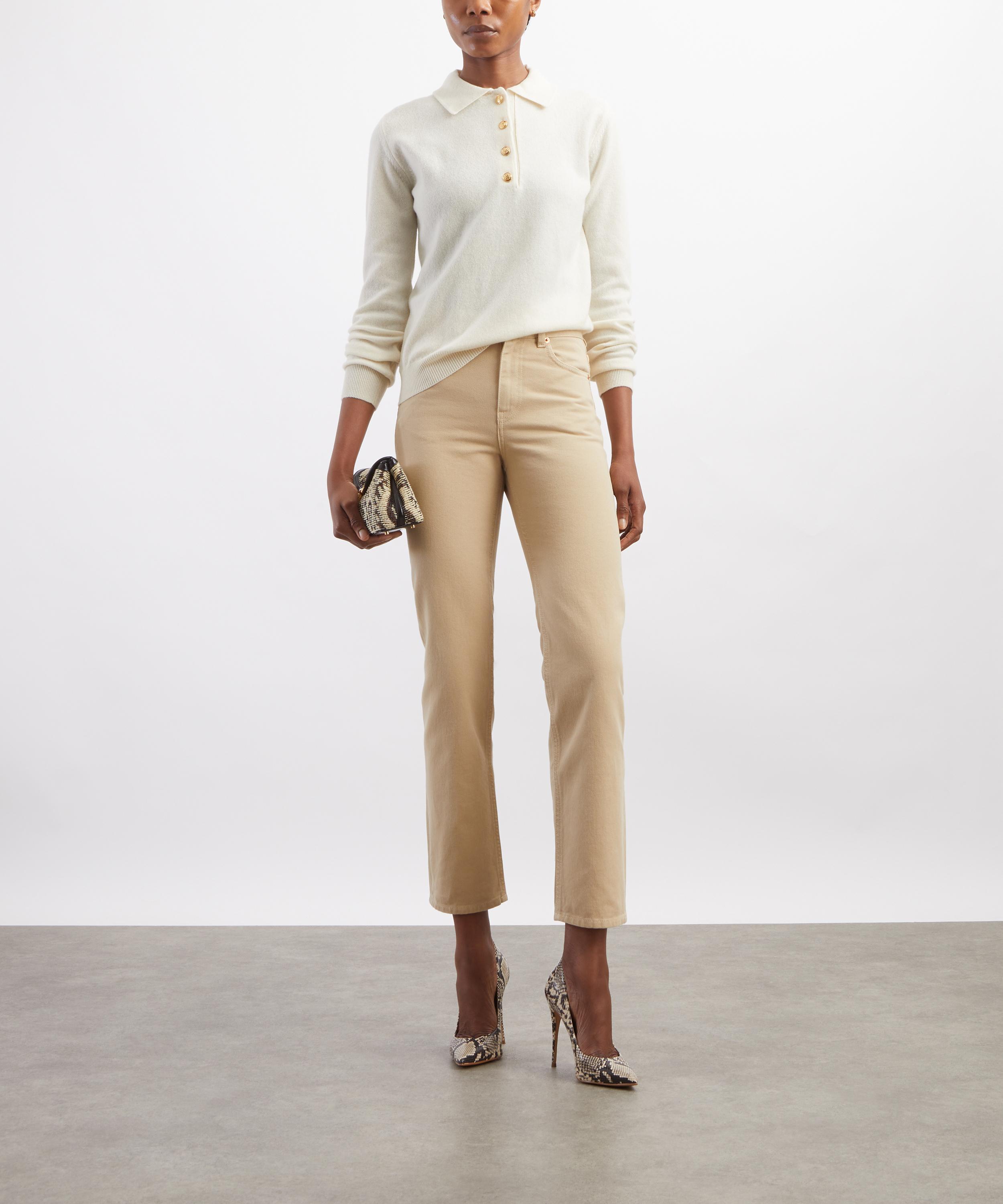 BLAZ&Eacute; Milano - Highland Wool-Cashmere Polo image number 1
