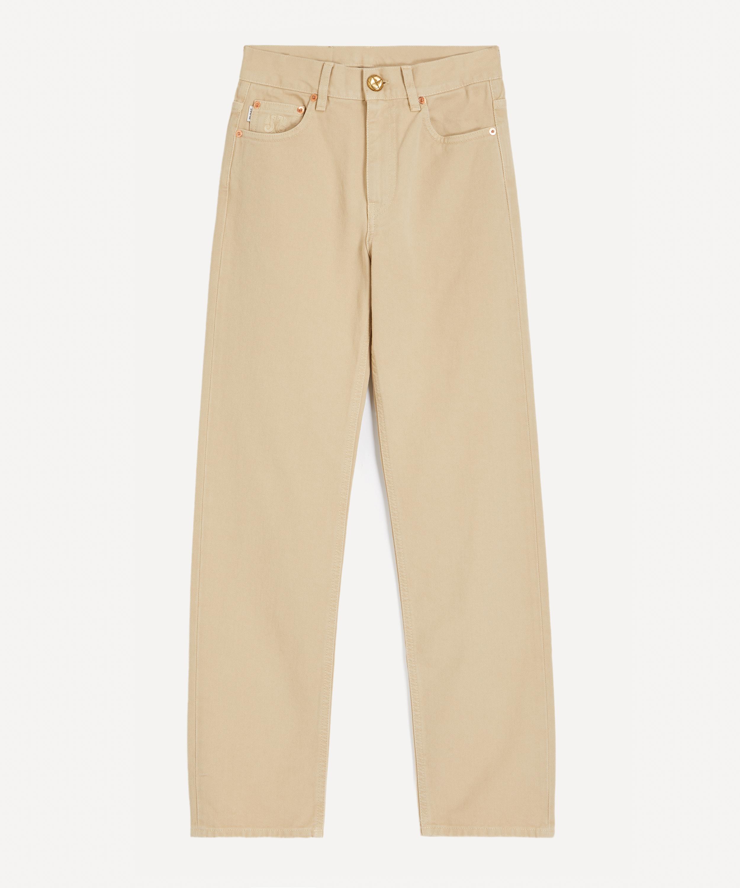 BLAZ&Eacute; Milano - Nariida Almond Java Relaxed Wide-Leg Jeans